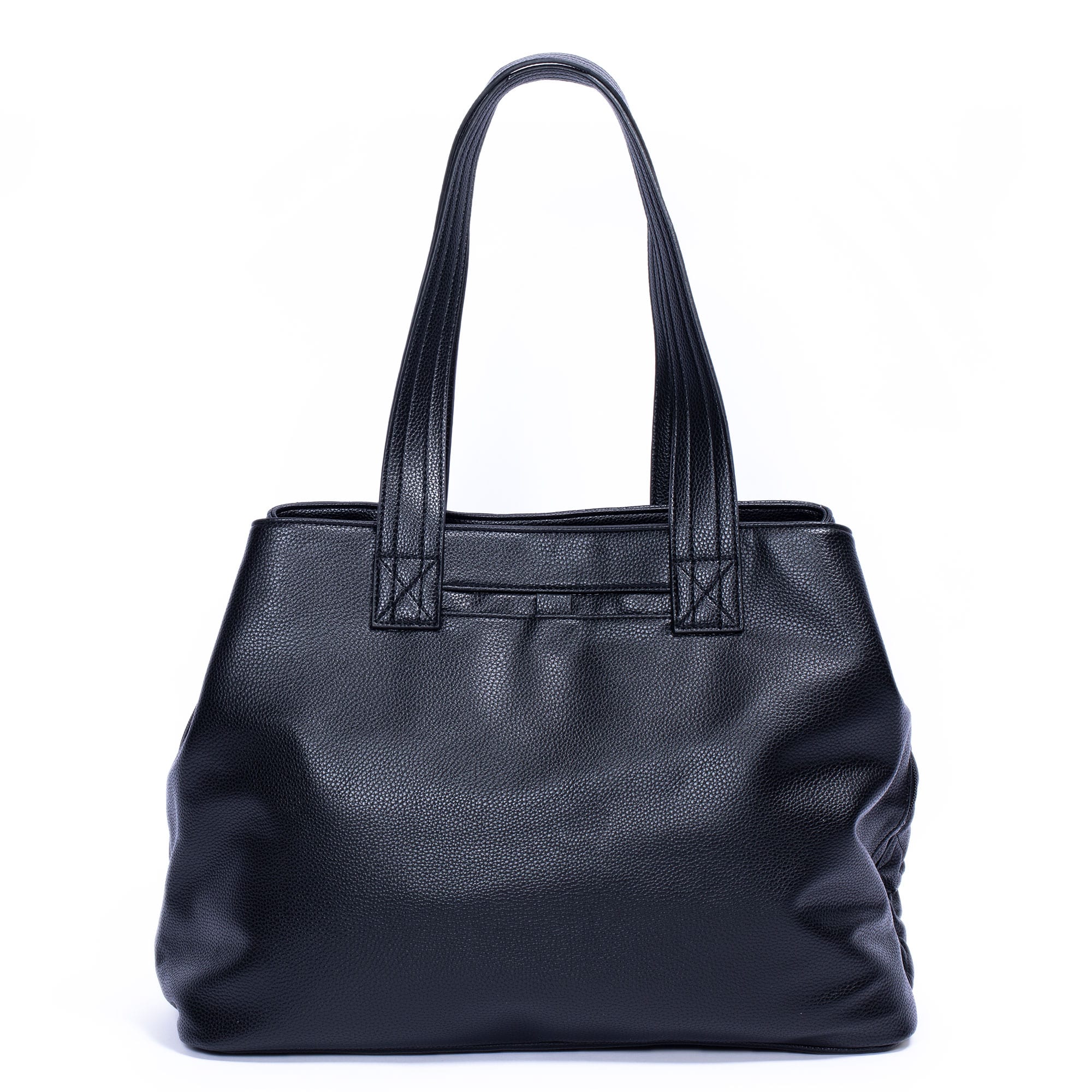 Tempo Classic VL Tote Bag - BLACK ABSTRACT FERNS - TempoVL_Black_04_bbb30dbb-dcb9-41b0-9f48-67c30cc4aae7