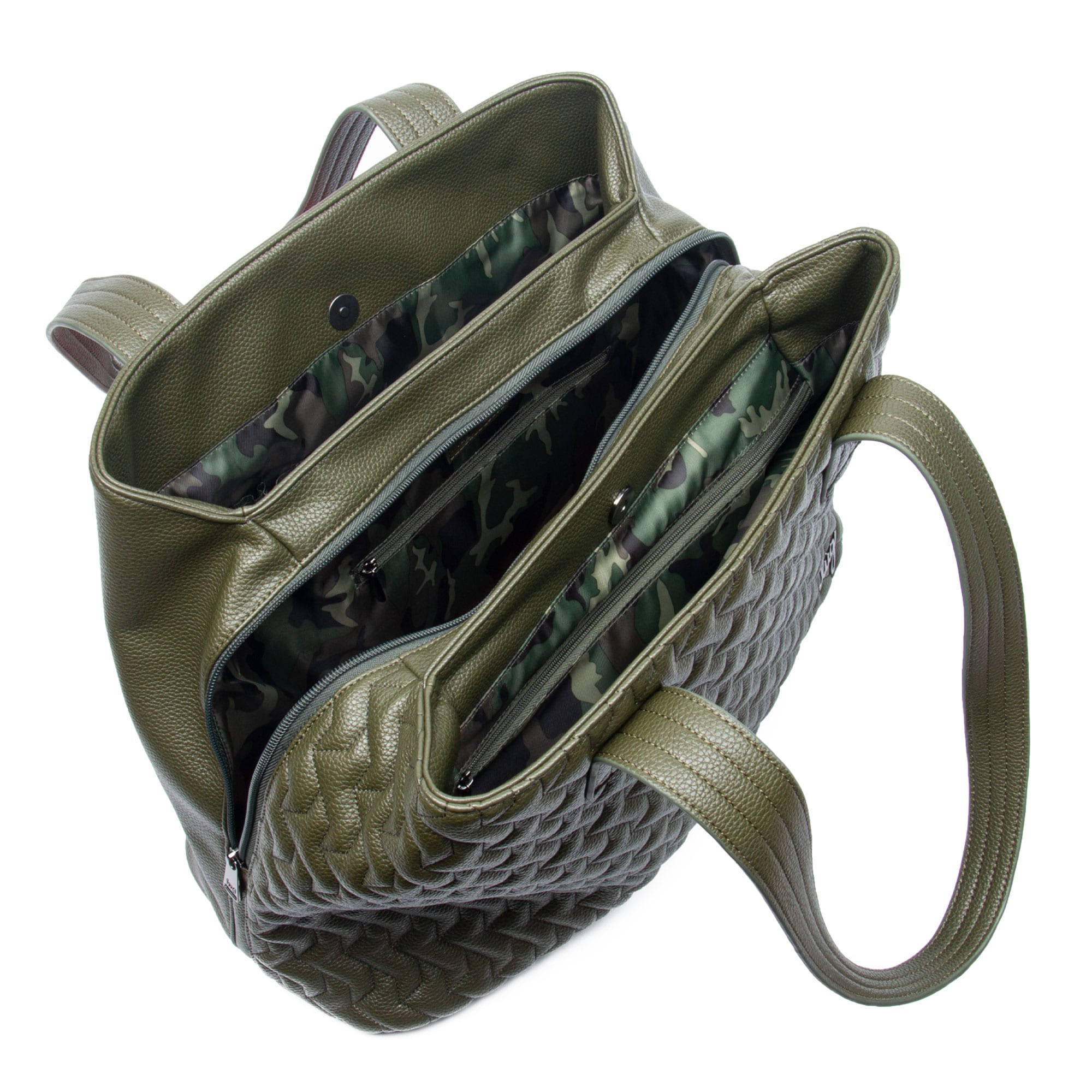 Tempo Classic VL Tote Bag - OLIVE GREEN - TempoVL_OliveGreen_05