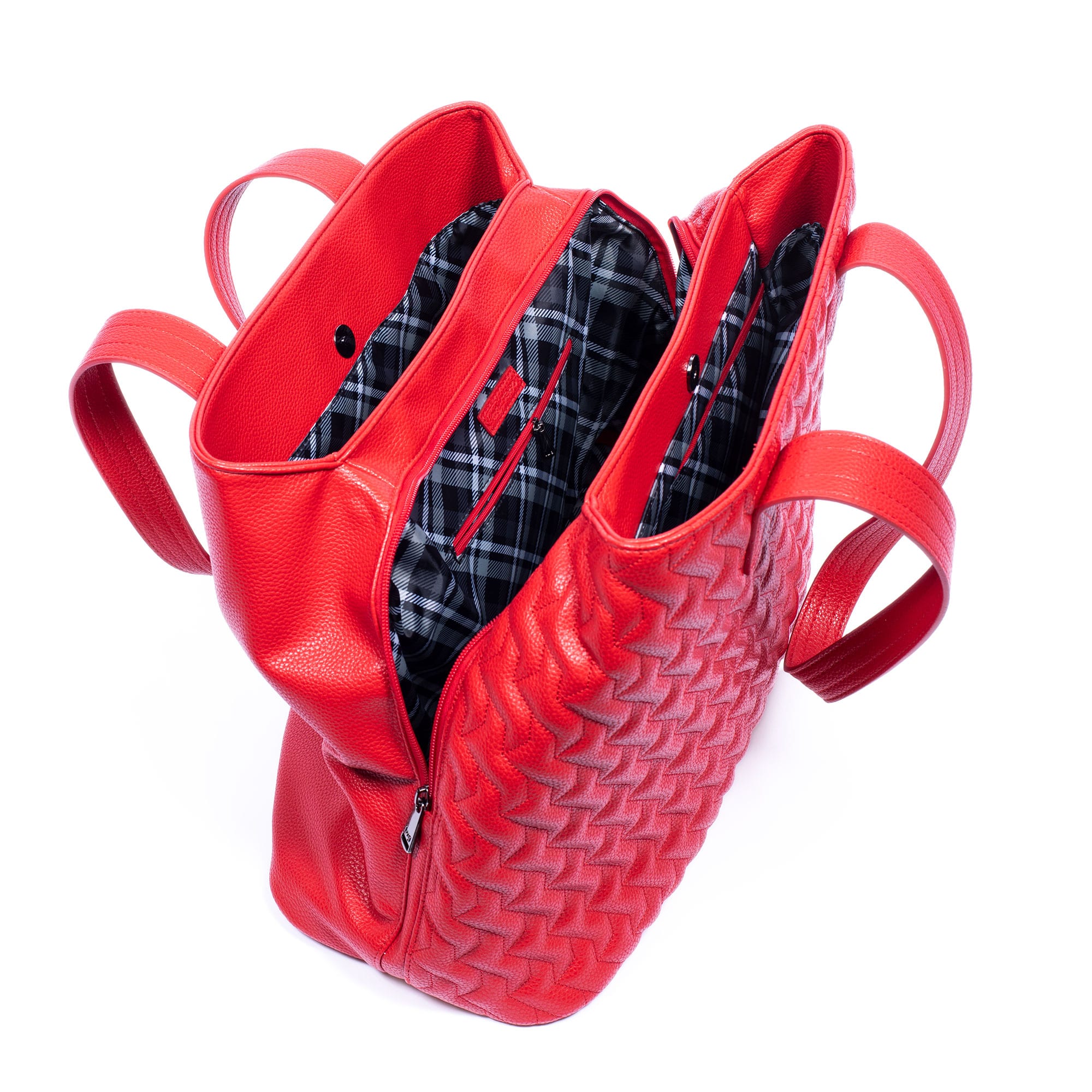 Tempo Classic VL Tote Bag - POPPY RED - TempoVL_PoppyRed_05