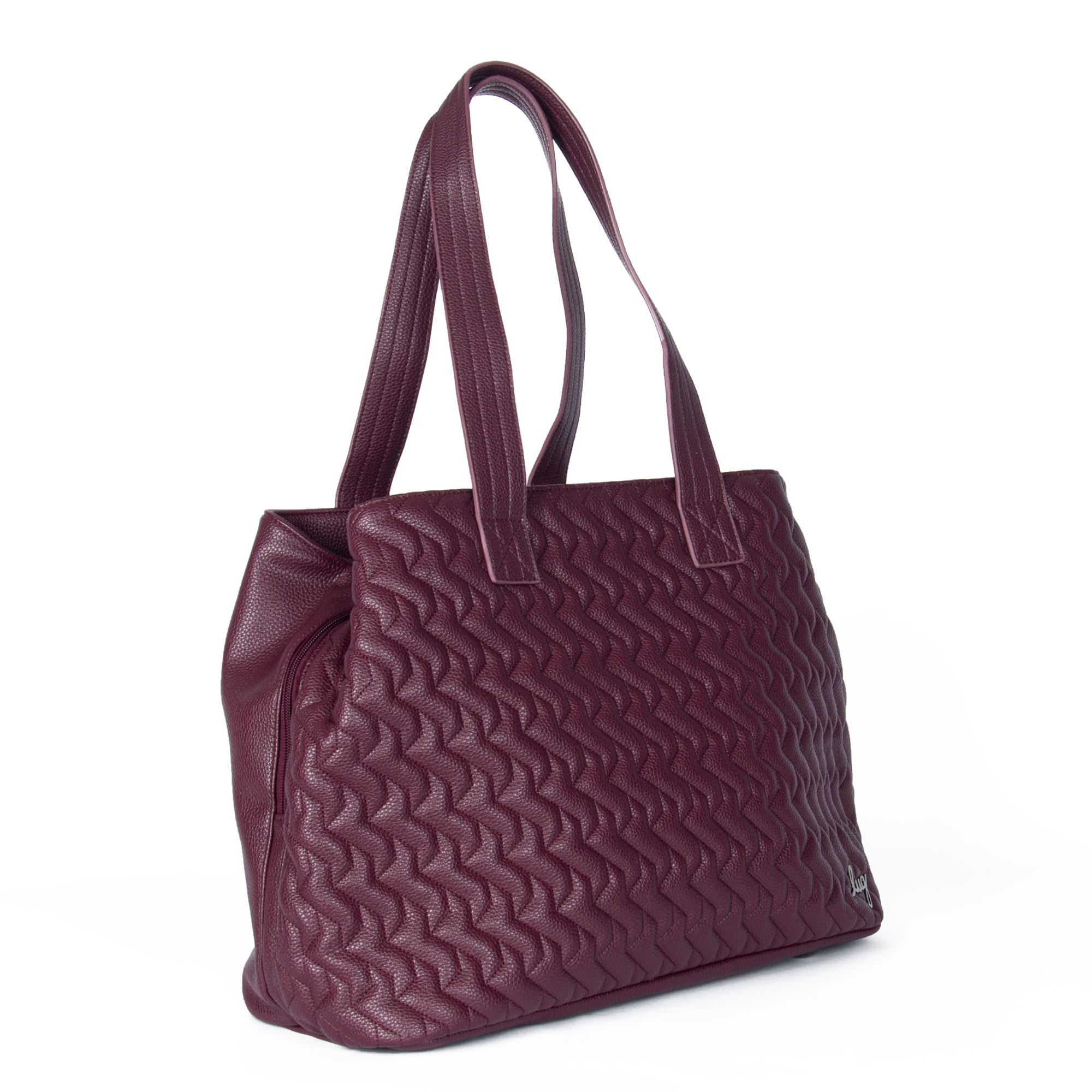 Tempo Classic VL Tote Bag - WINE RED - TempoVL_WineRed_02