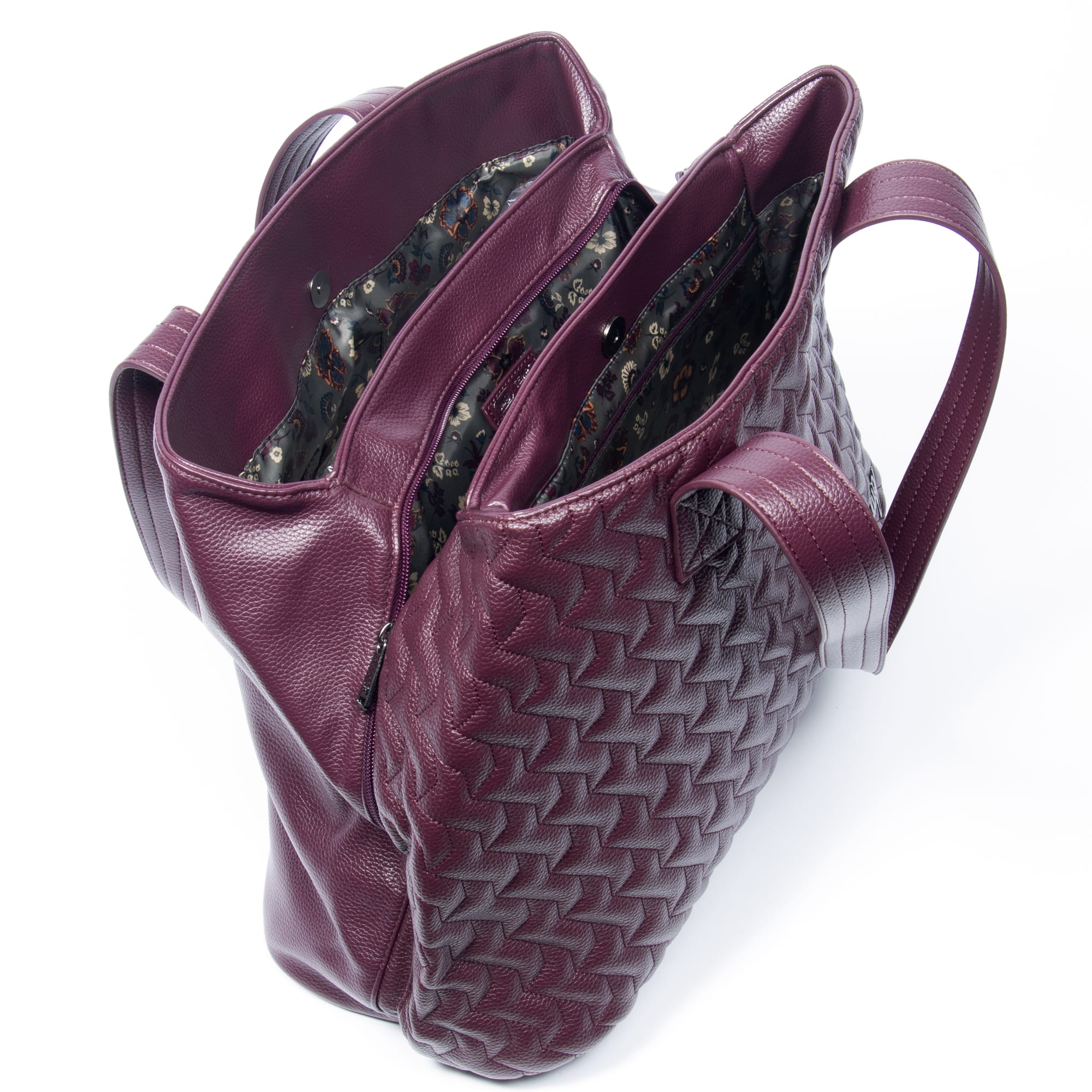 Tempo Classic VL Tote Bag - WINE RED - TempoVL_WineRed_05_Boho_Interior