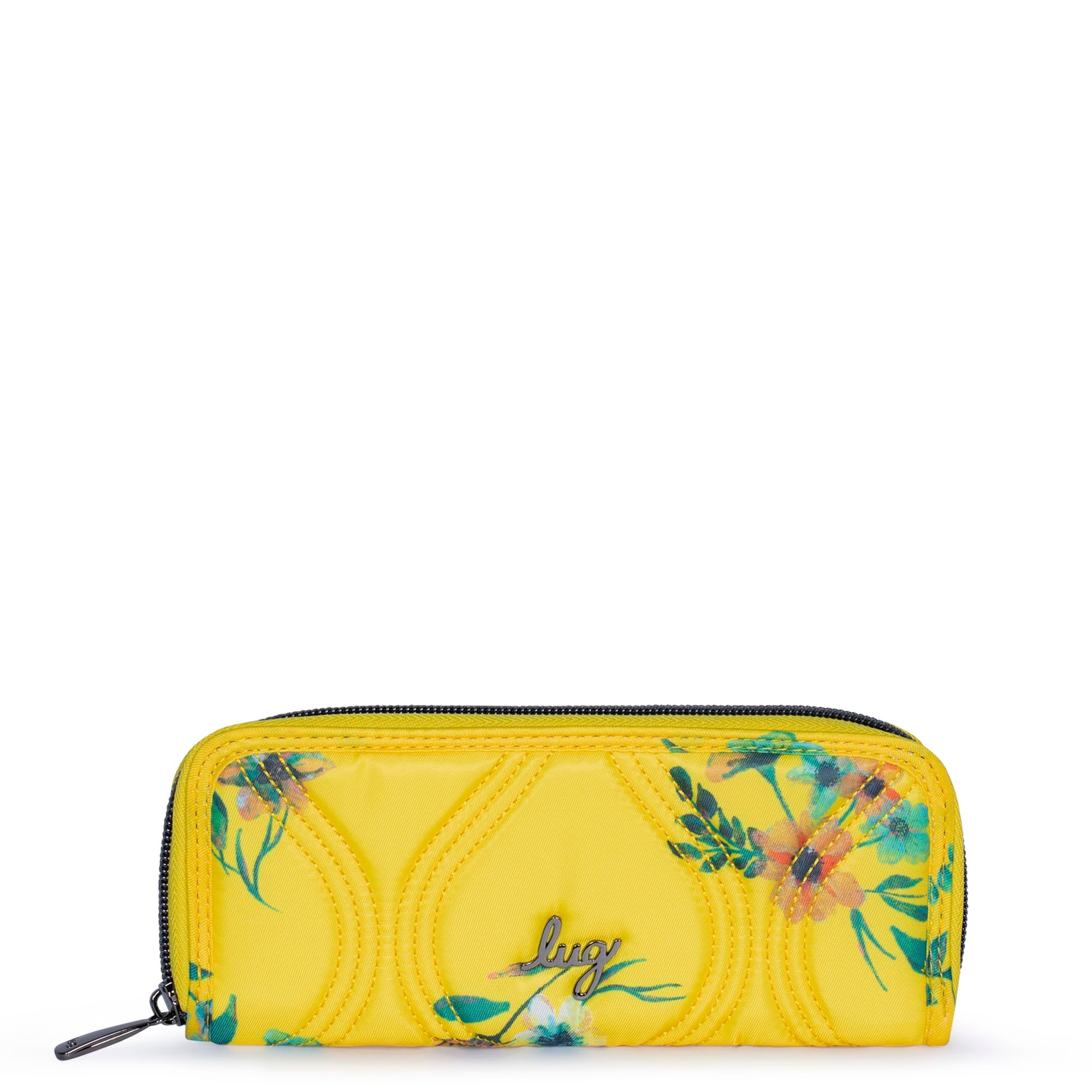 Tendu RFID Wallet - BOUQUET YELLOW - Tendu_BouquetYellow_01