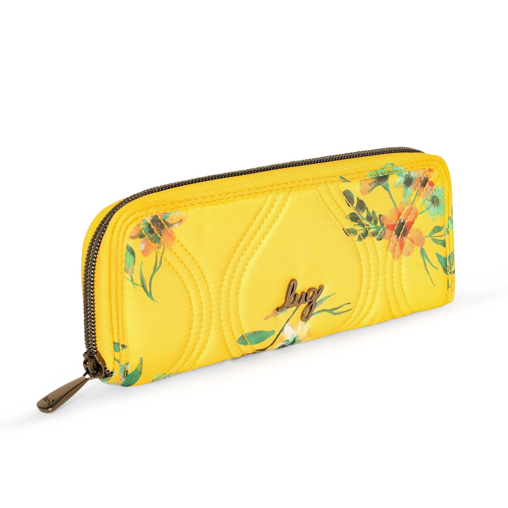 Tendu RFID Wallet - BOUQUET YELLOW - Tendu_BouquetYellow_03