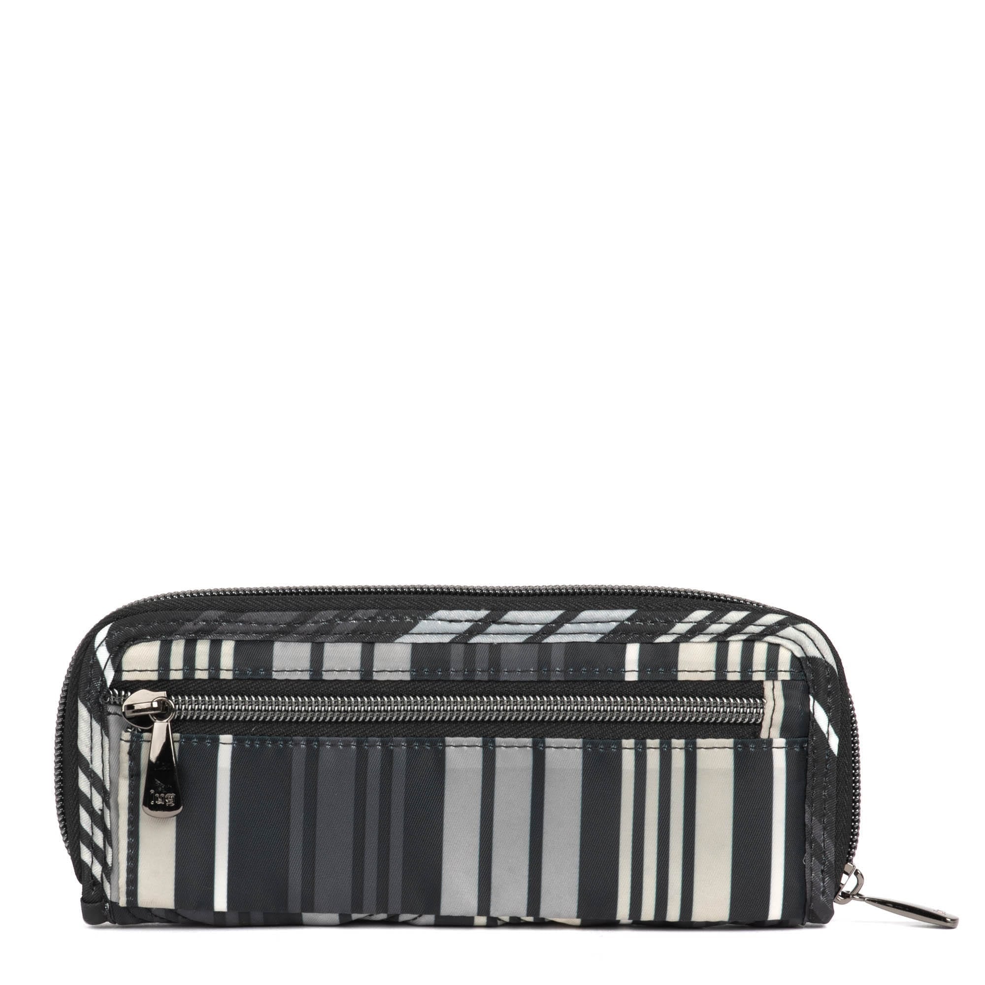Tendu RFID Wallet - LOVE STRIPE BLACK - Tendu_LoveStripeBlack_03