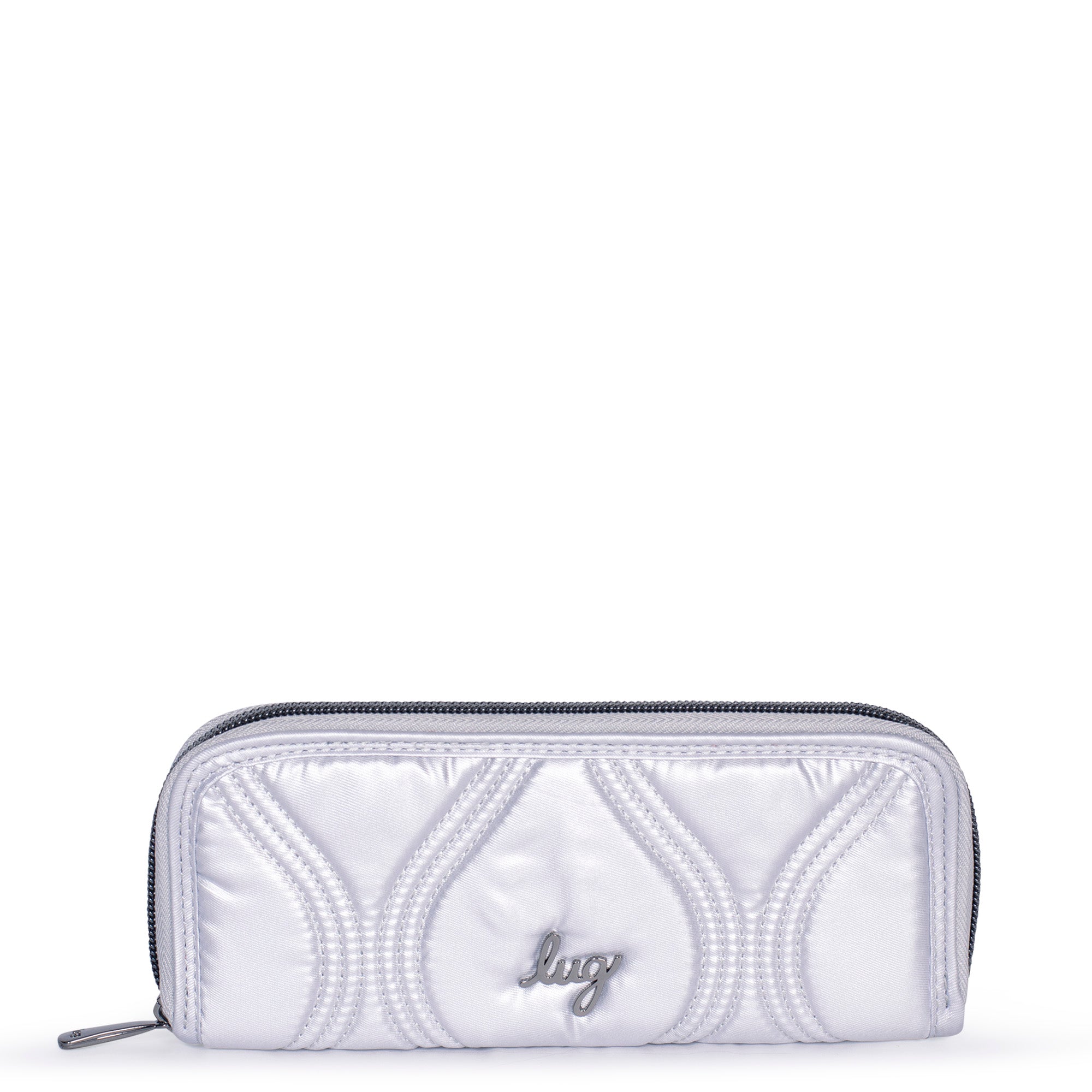 Tendu RFID Wallet - METALLIC SILVER - Tendu_MetallicSilver_01