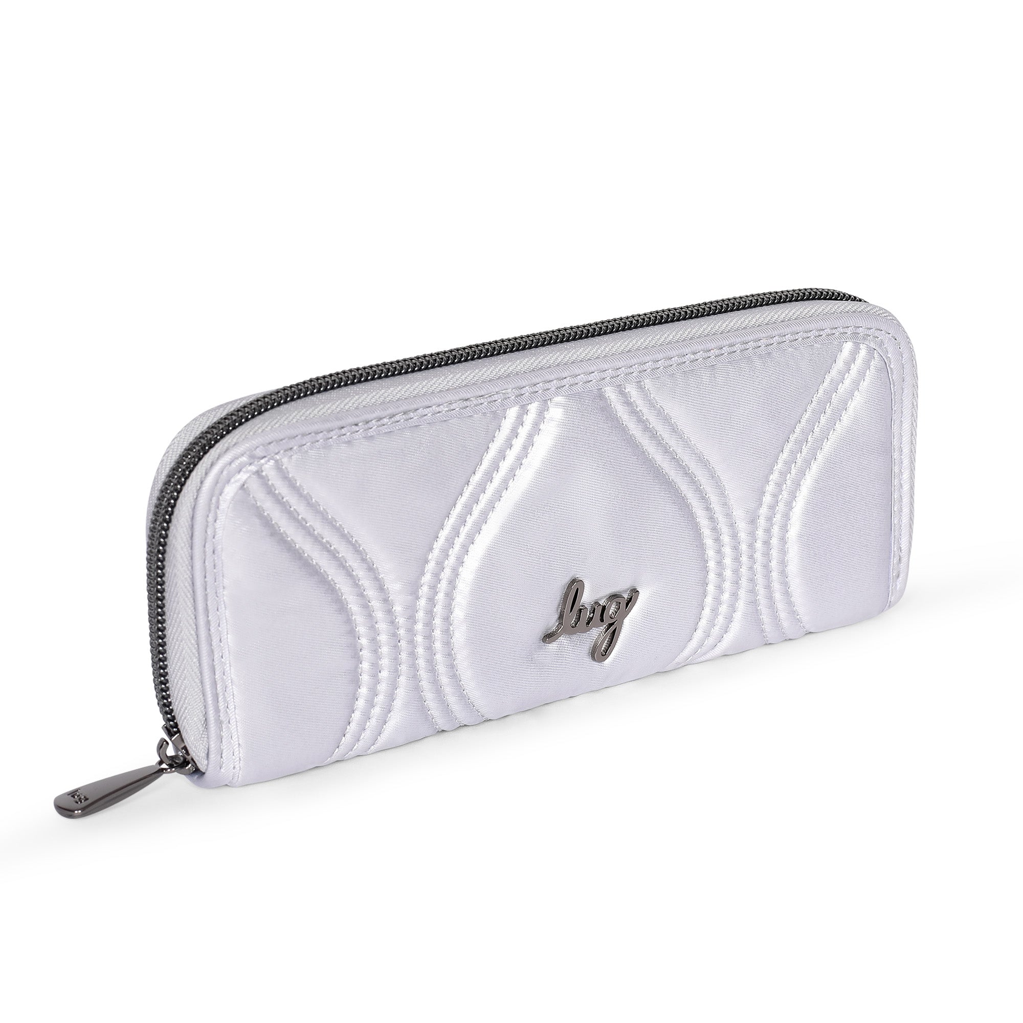 Tendu RFID Wallet - METALLIC SILVER - Tendu_MetallicSilver_03