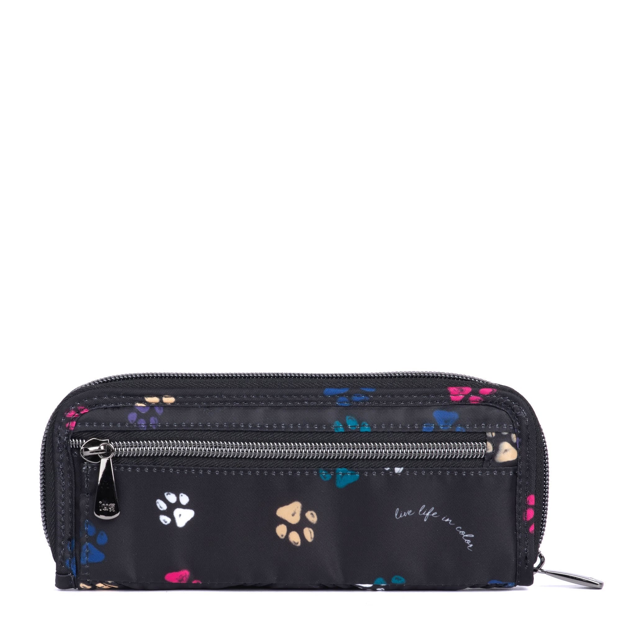 Tendu RFID Wallet - PAWS BLACK - Tendu_PawsBlack_03