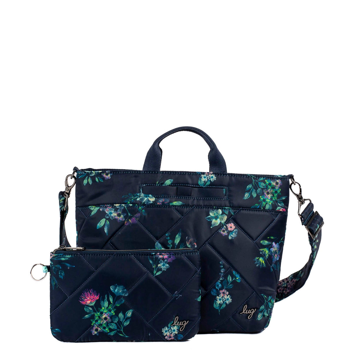 Tenor 2pc Crossbody Bag - BOUQUET NAVY - Tenor2pc_BouquetNavy_02_3e1ce8f3-0076-4498-949c-13dae671f97d