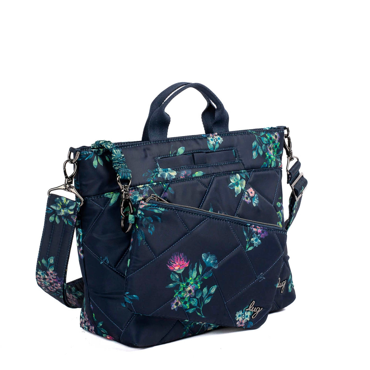 Tenor 2pc Crossbody Bag - BOUQUET NAVY - Tenor2pc_BouquetNavy_03_8f606e2b-1423-42bb-a1bd-1369e7c7aec9