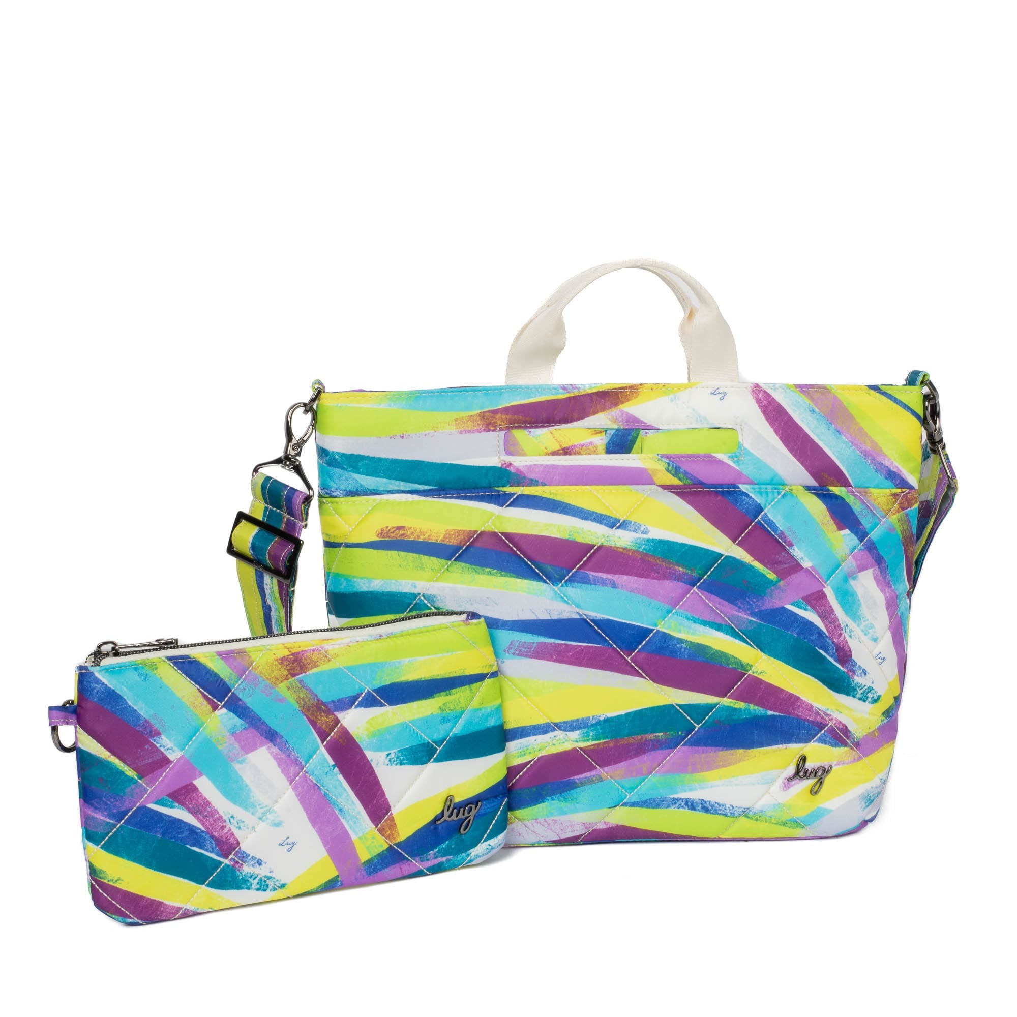 Tenor 2pc Crossbody Bag - BRUSHSTROKES MULTI - Tenor2pc_BrushstrokesMulti_02