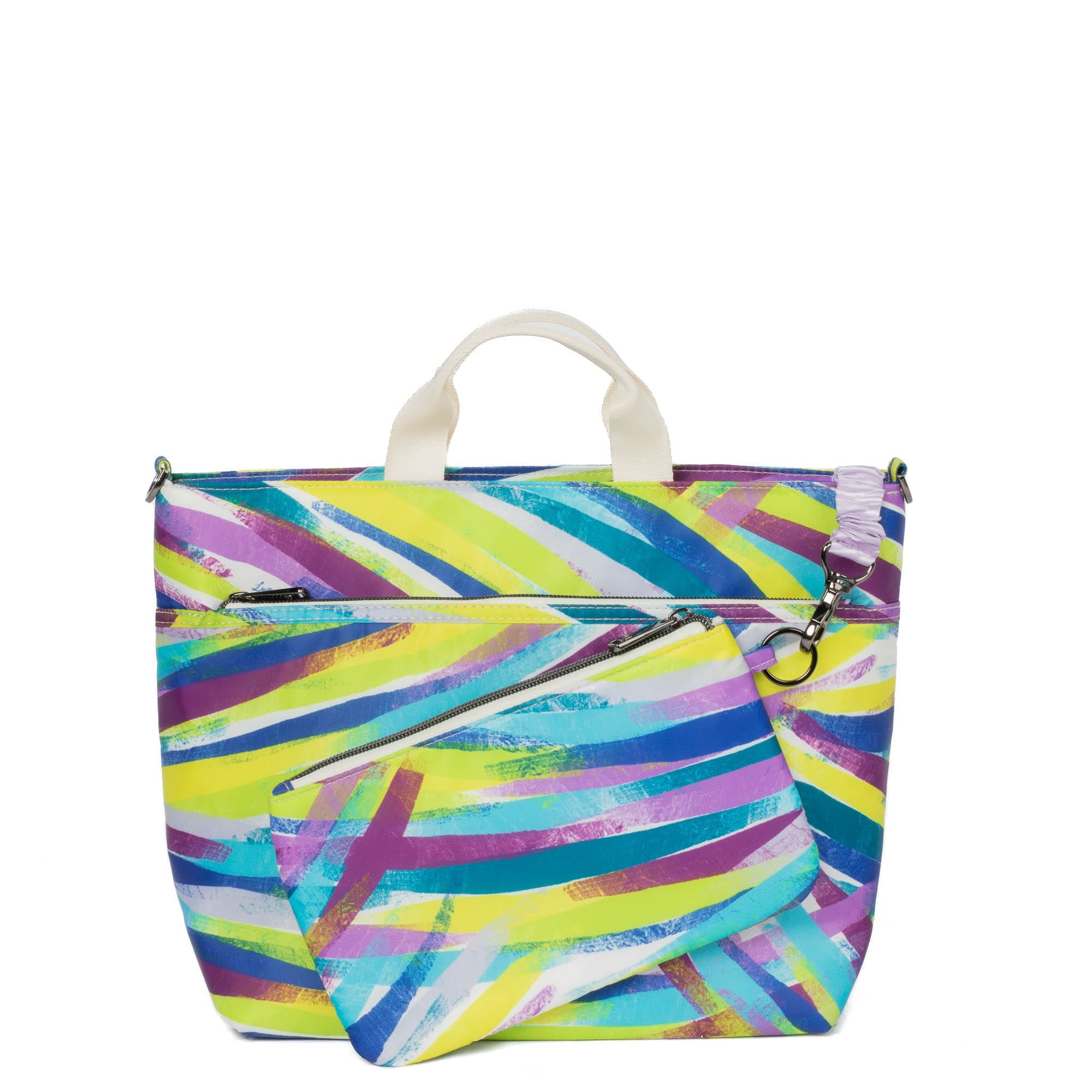 Tenor 2pc Crossbody Bag - BRUSHSTROKES MULTI - Tenor2pc_BrushstrokesMulti_05