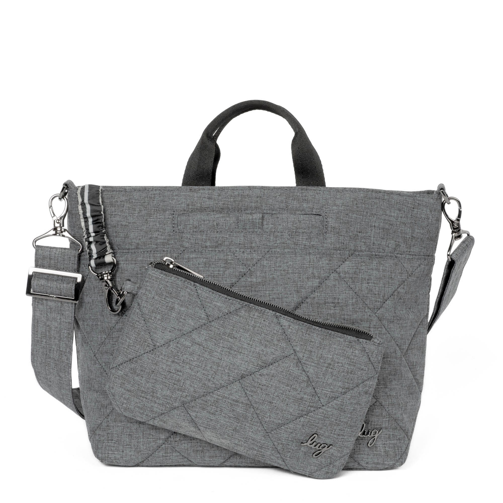 Tenor 2pc Crossbody Bag - FRUIT PUNCH - Tenor2pc_HeatherGrey_01
