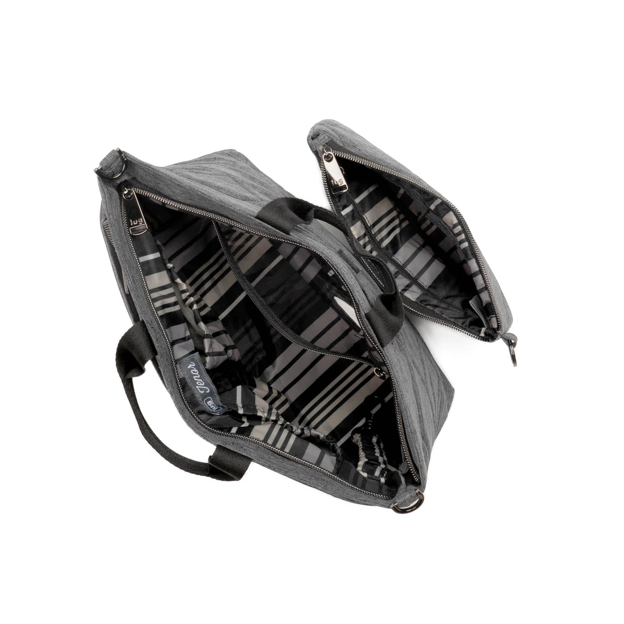 Tenor 2pc Crossbody Bag - FRUIT PUNCH - Tenor2pc_HeatherGrey_06