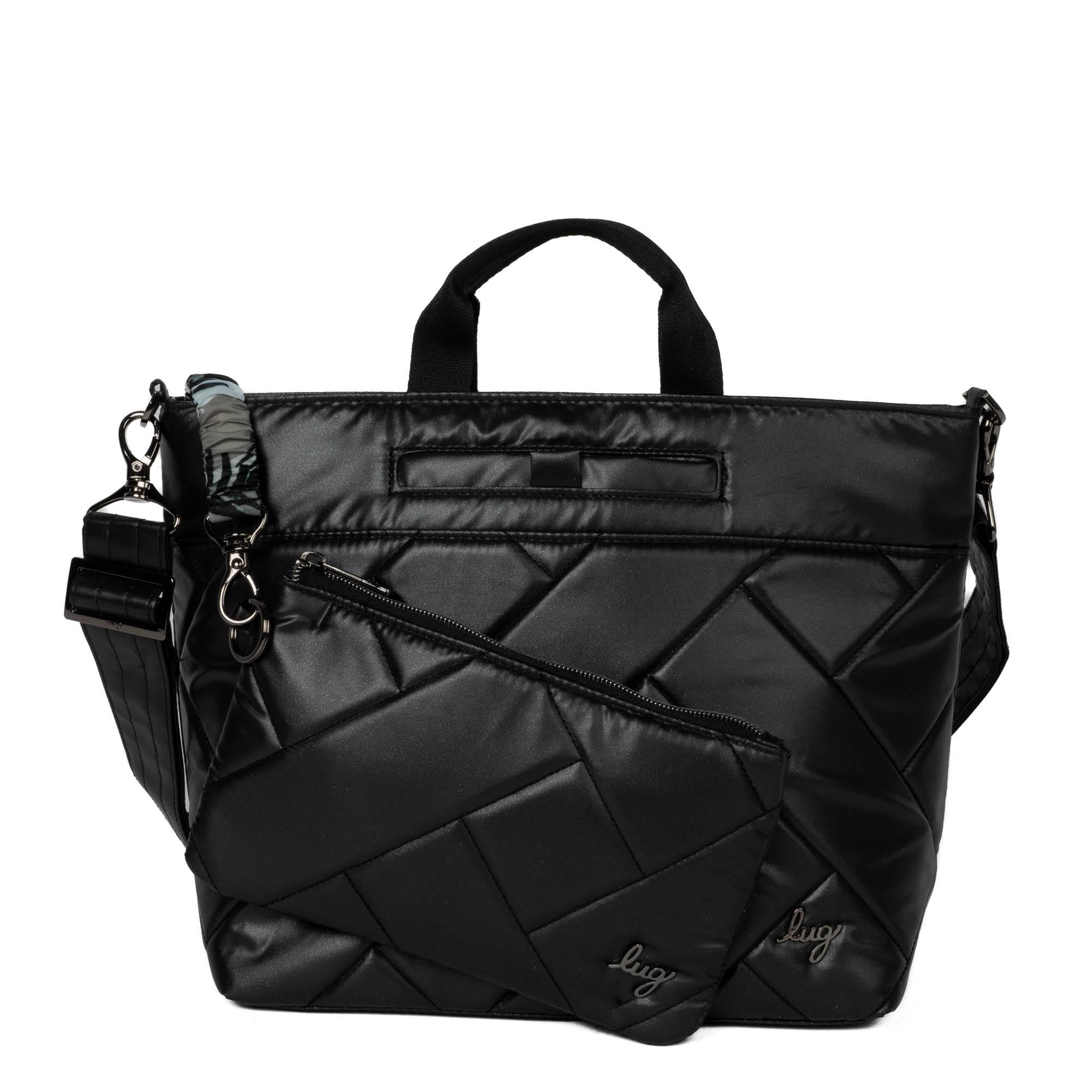 Tenor 2pc Crossbody Bag - METALLIC BLACK - Tenor2pc_MetallicBlack_01