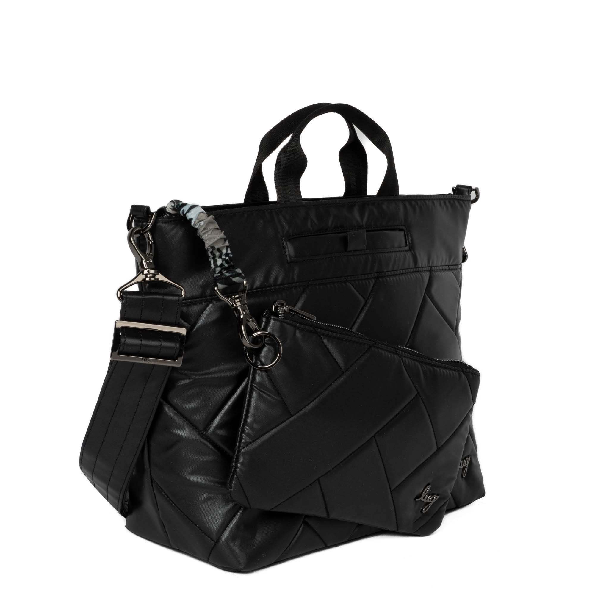 Tenor 2pc Crossbody Bag - METALLIC BLACK - Tenor2pc_MetallicBlack_03