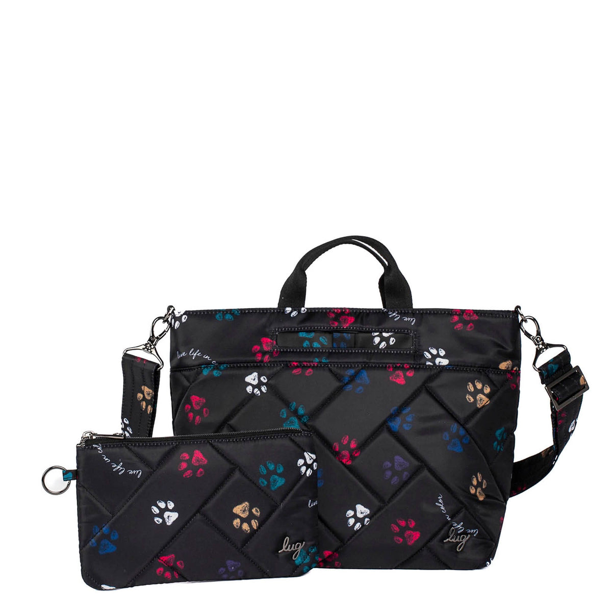 Tenor 2pc Crossbody Bag - PAWS BLACK - Tenor2pc_PawsBlack_02_081bc001-1643-4769-b50f-895e650460c7