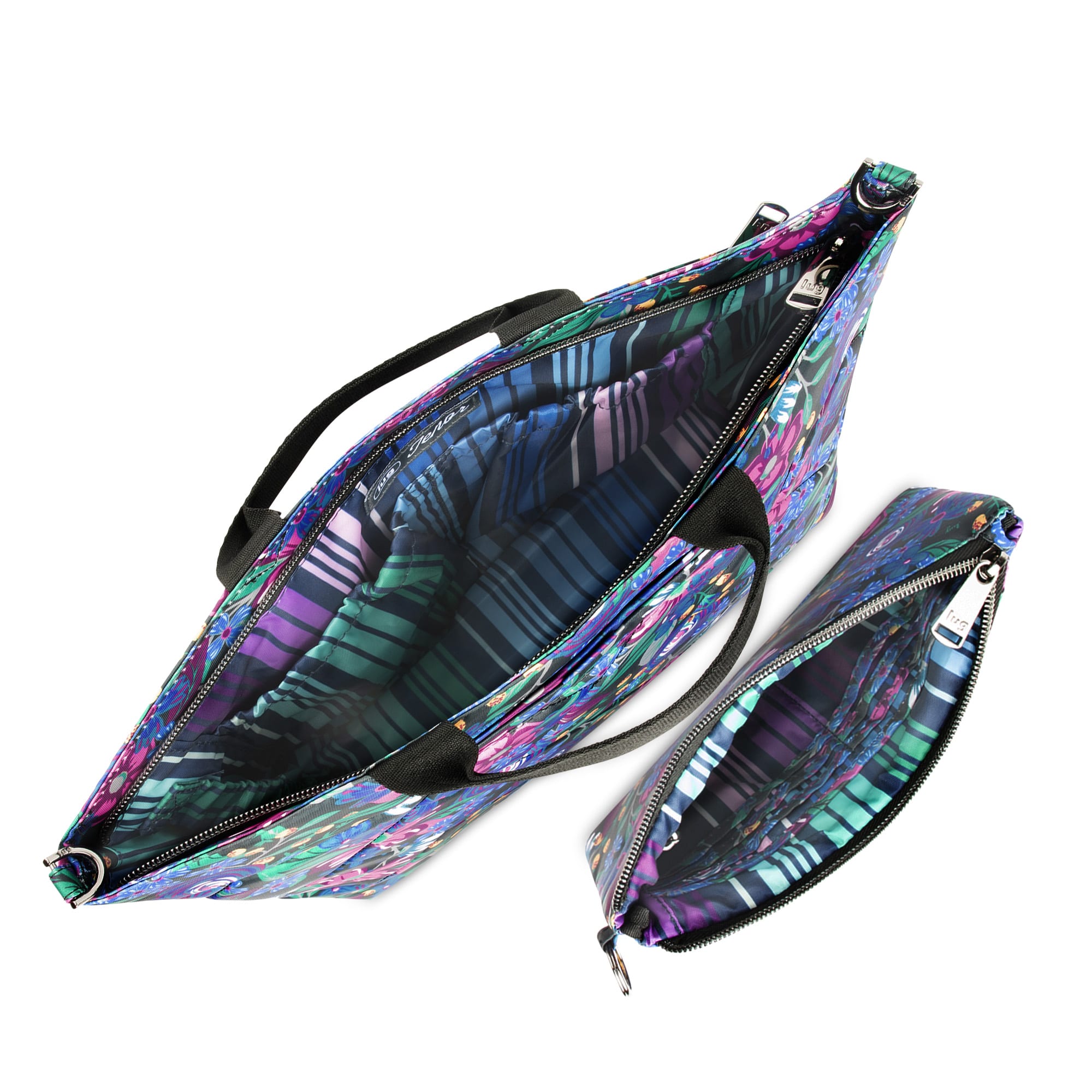 Tenor 2pc Crossbody Bag - WHIMSY BLACK - Tenor2pc_Whimsy_Black_05