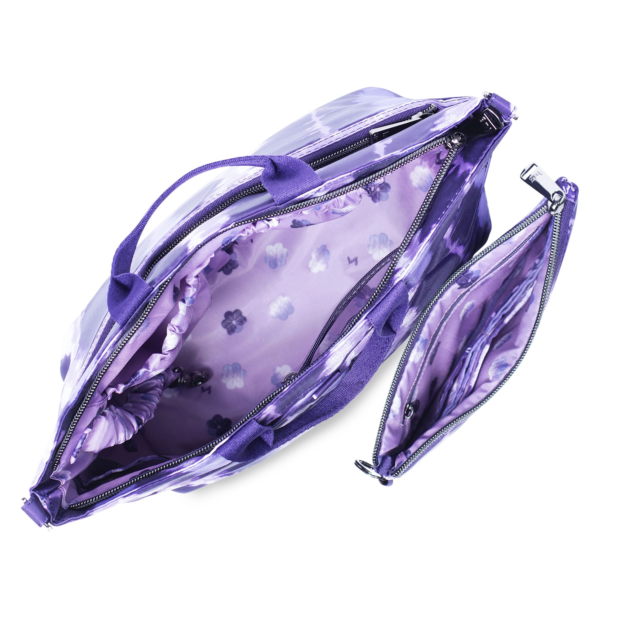 Tenor 2pc Crossbody Bag - SHIBORI PURPLE - Tenor_ShiboriPurple_05