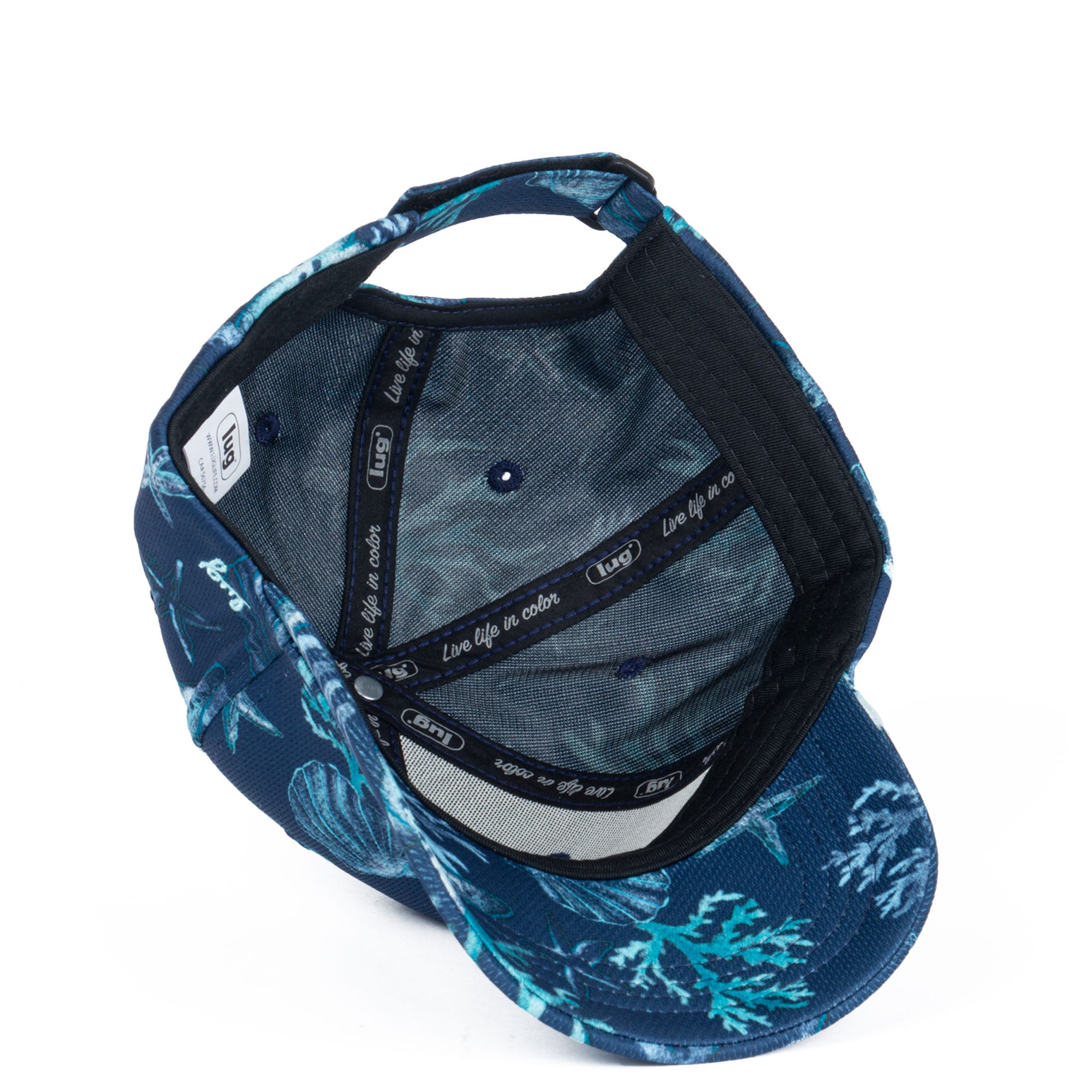 Topper Hat - STARS AND SHELLS NAVY - Topper_StarsAndShellsNavy_04