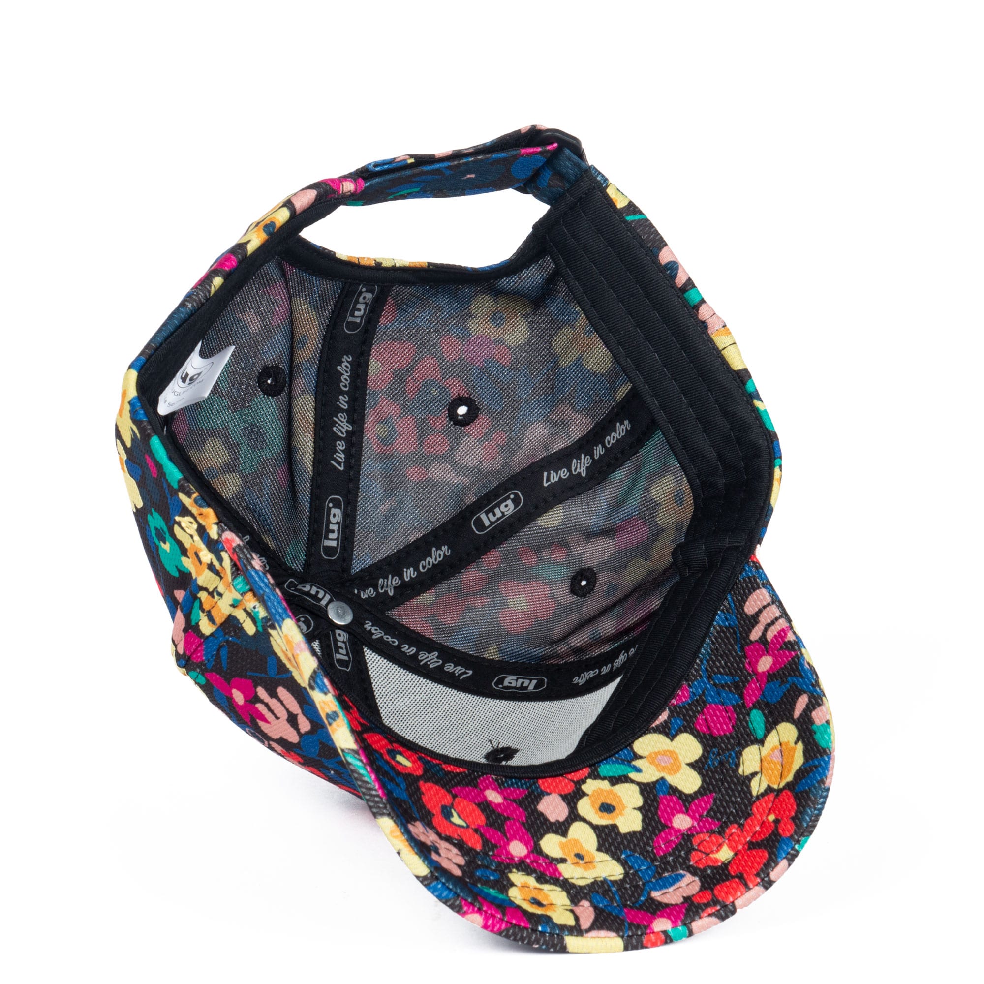 Topper Hat - WILDFLOWER BLACK - Topper_WildflowerBlack_04