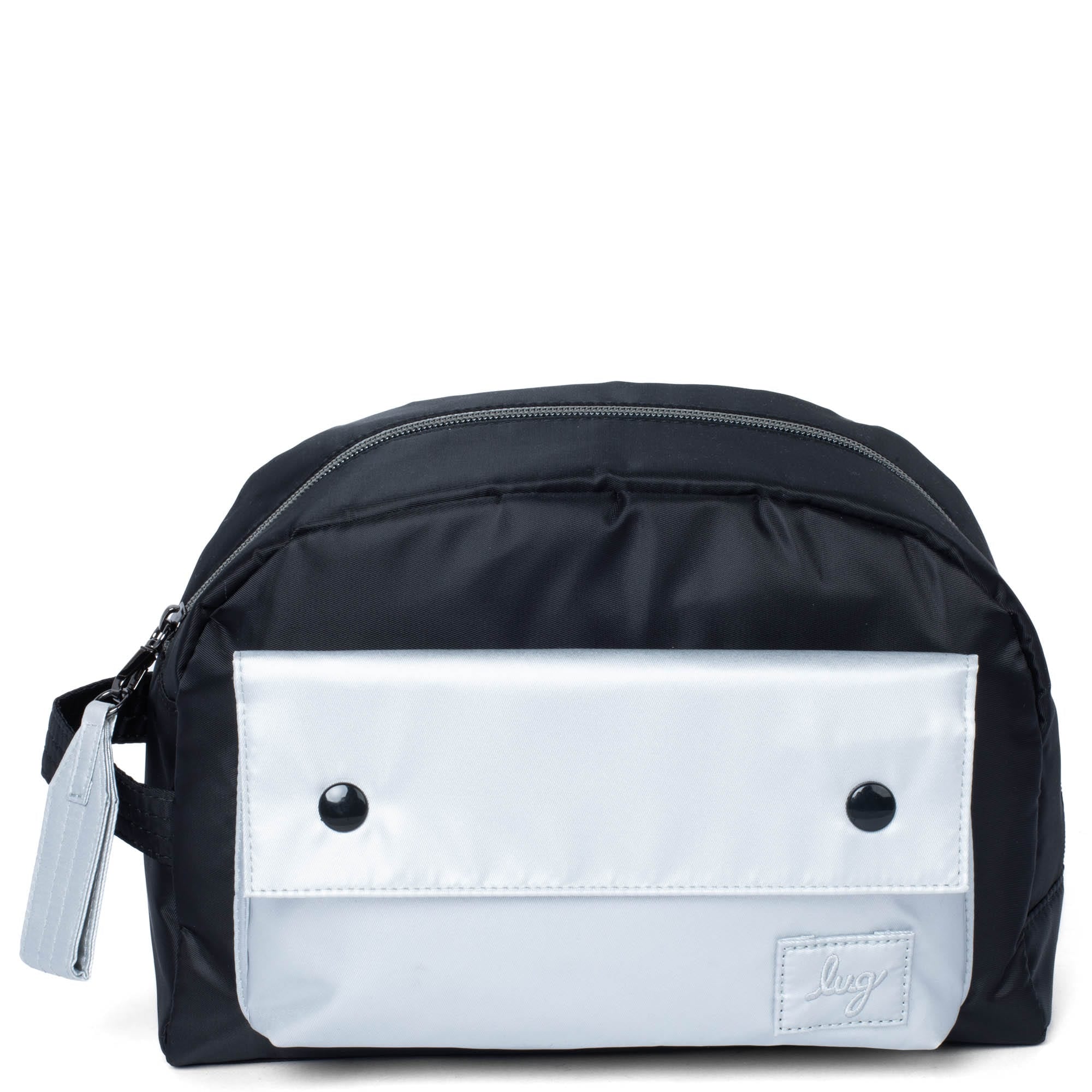 Towboat Toiletry Case - BLACK METALLIC SILVER - TowBoat_BlackMetallicSilver_01