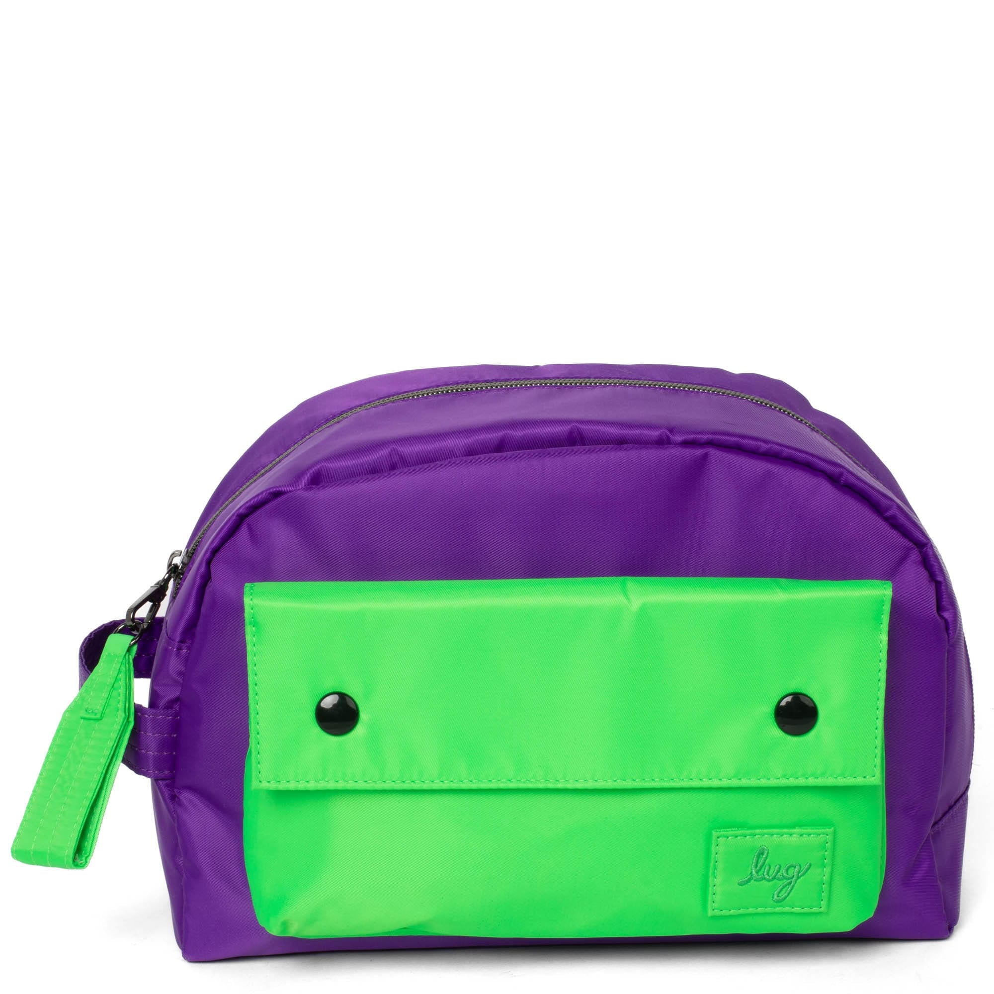 Towboat Toiletry Case - GRAPE PURPLE LIME - TowBoat_ElectricPurpleLime_01