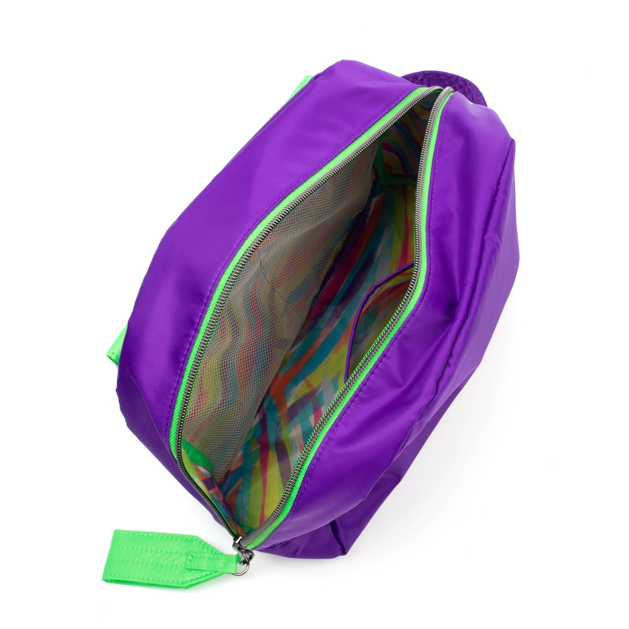 Towboat Toiletry Case - GRAPE PURPLE LIME - TowBoat_ElectricPurpleLime_05