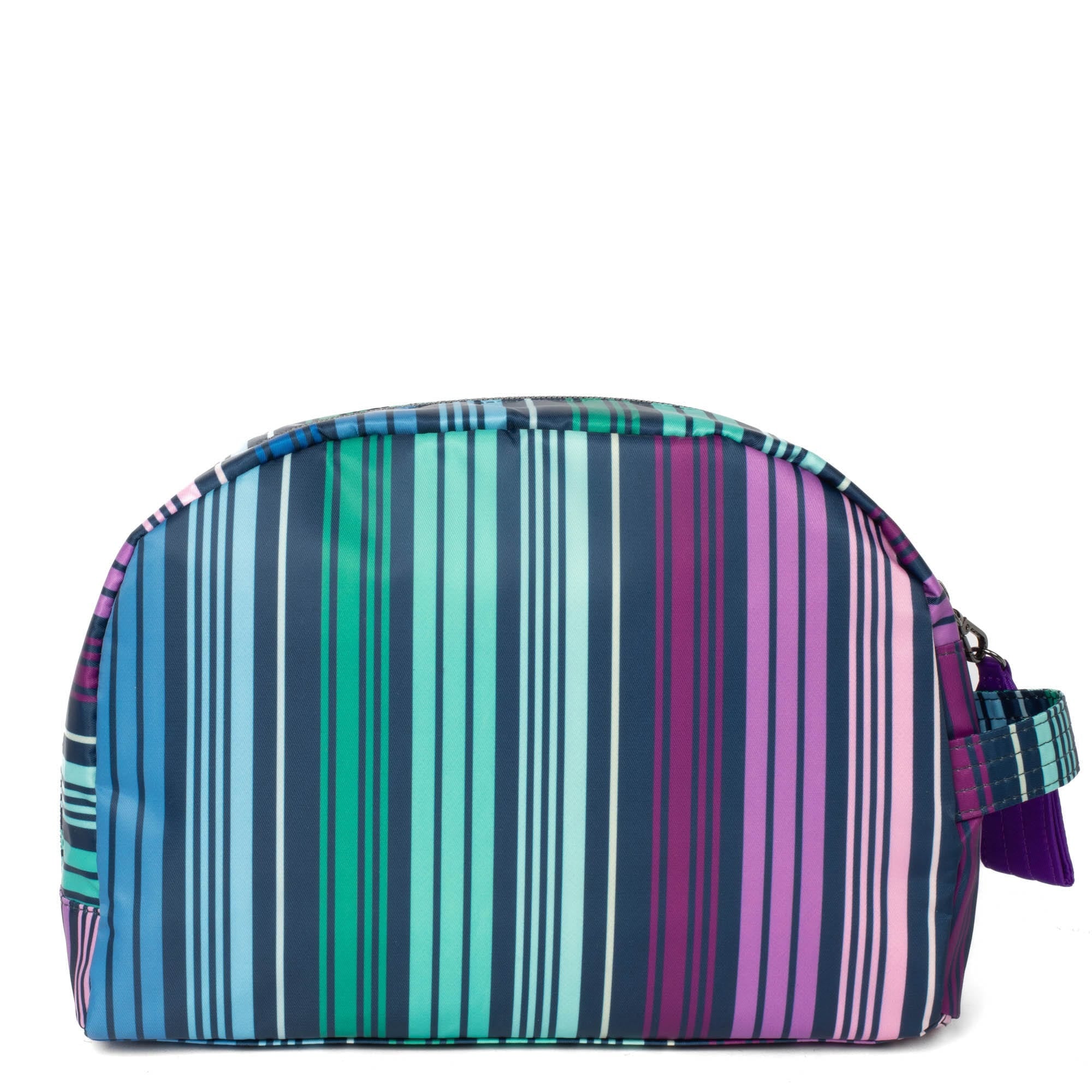 Towboat Toiletry Case - LOVE STRIPE MULTI GRAPE PURPLE - TowBoat_LoveStripeMultiElectricPurple_04