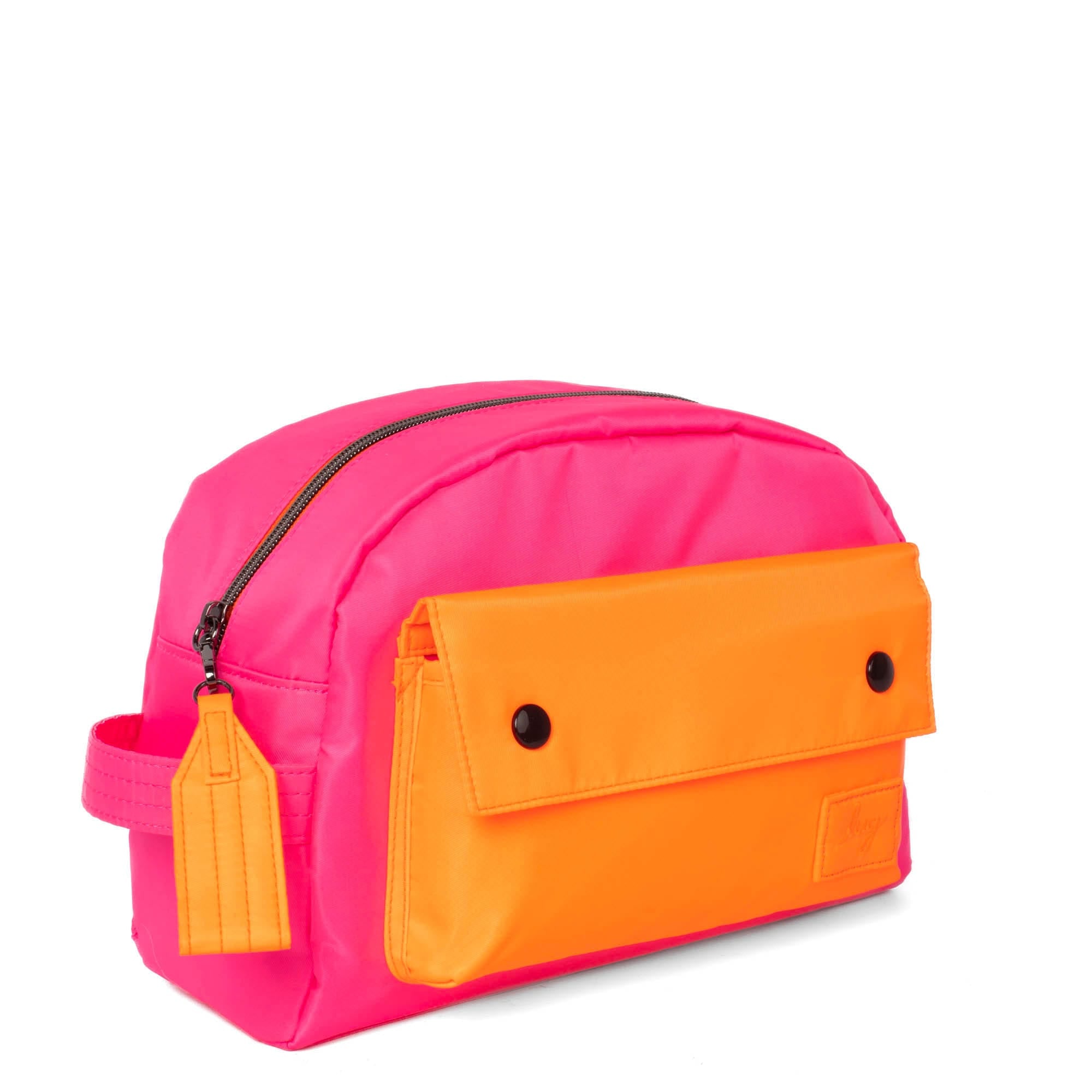 Towboat Toiletry Case - MAGENTA CORAL - TowBoat_MagentaCoral_02