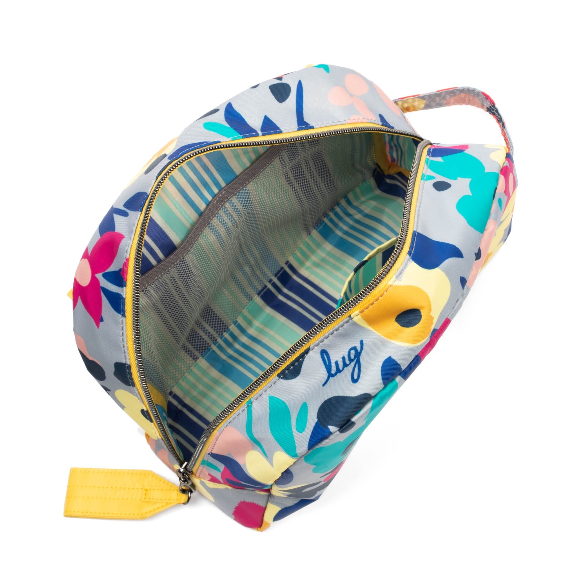 Towboat Toiletry Case - WILDFLOWER MULTI BANANA - TowBoat_WildflowerMultiXLBanana_05