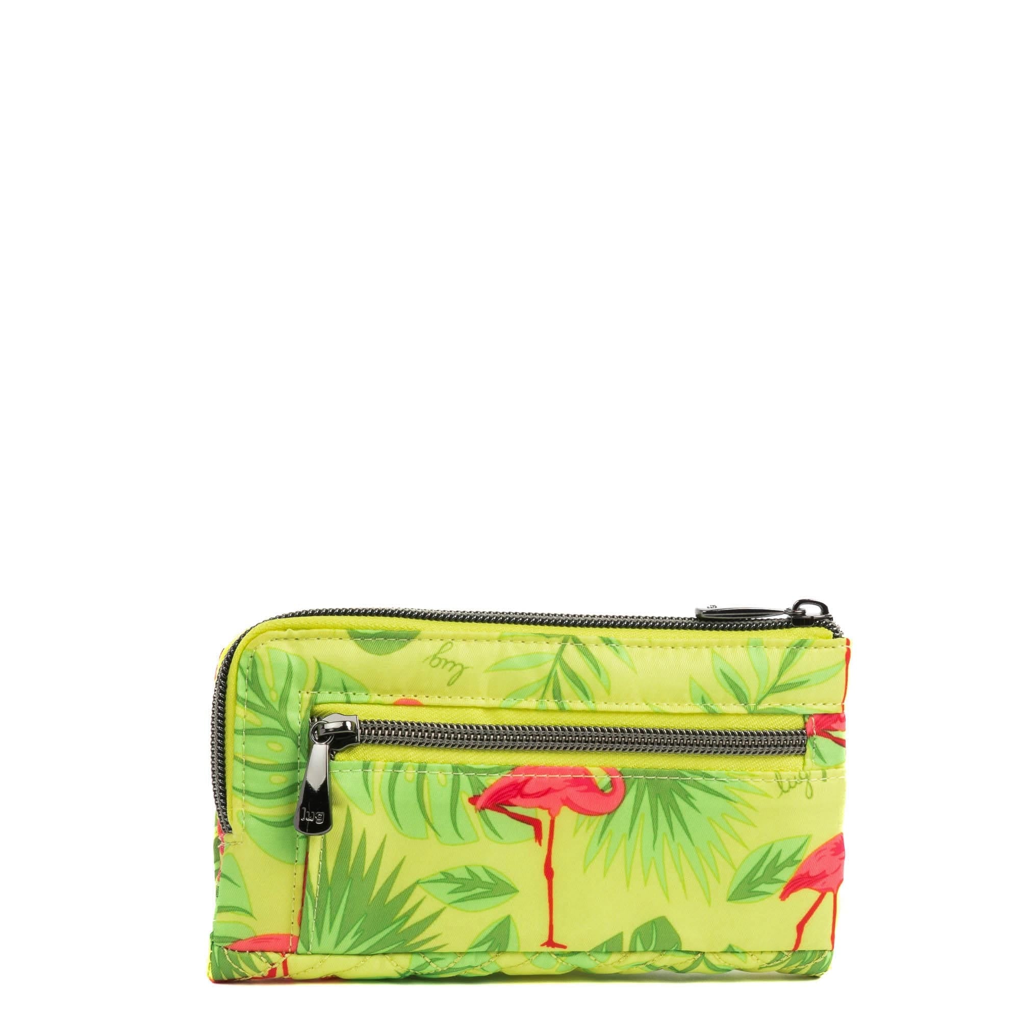 Tram 2 RFID Wallet - FLAMINGO LIME - Tram2_FlamingoLime_03