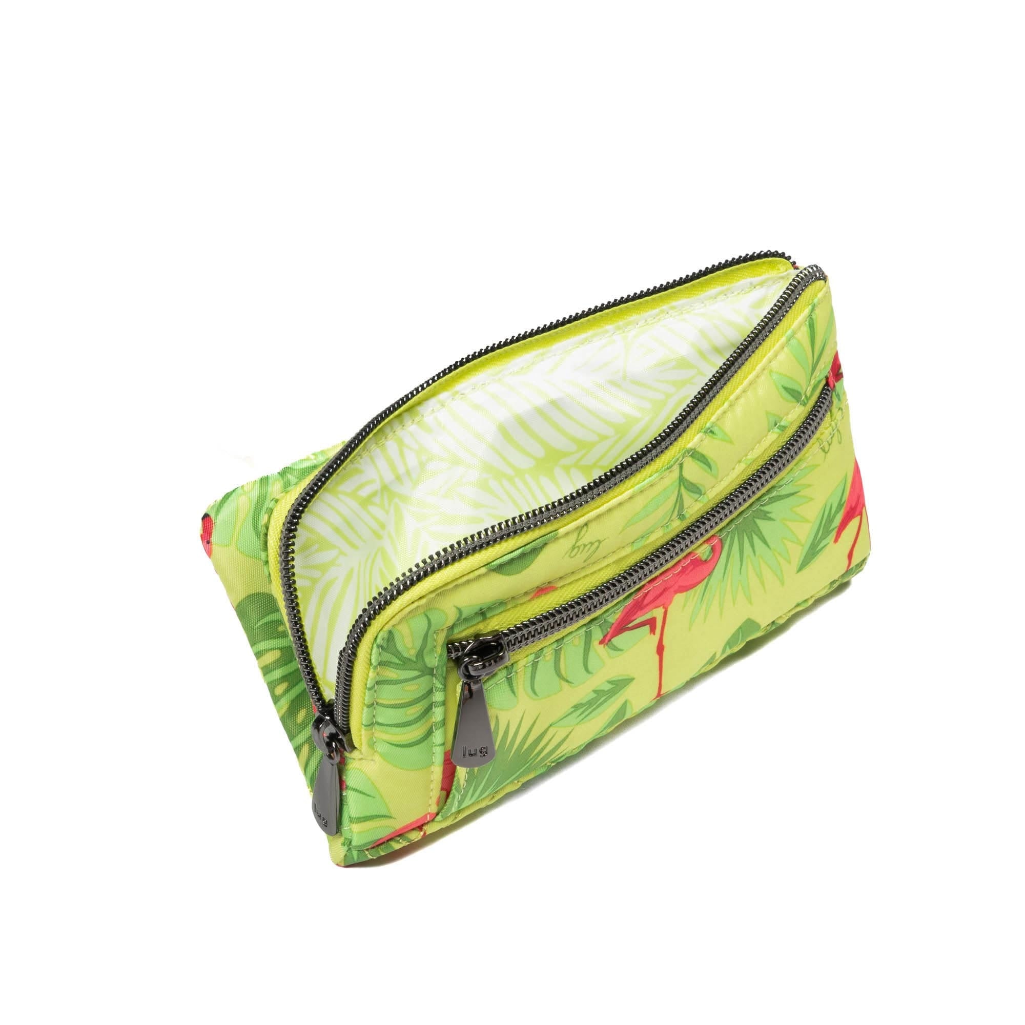 Tram 2 RFID Wallet - FLAMINGO LIME - Tram2_FlamingoLime_05