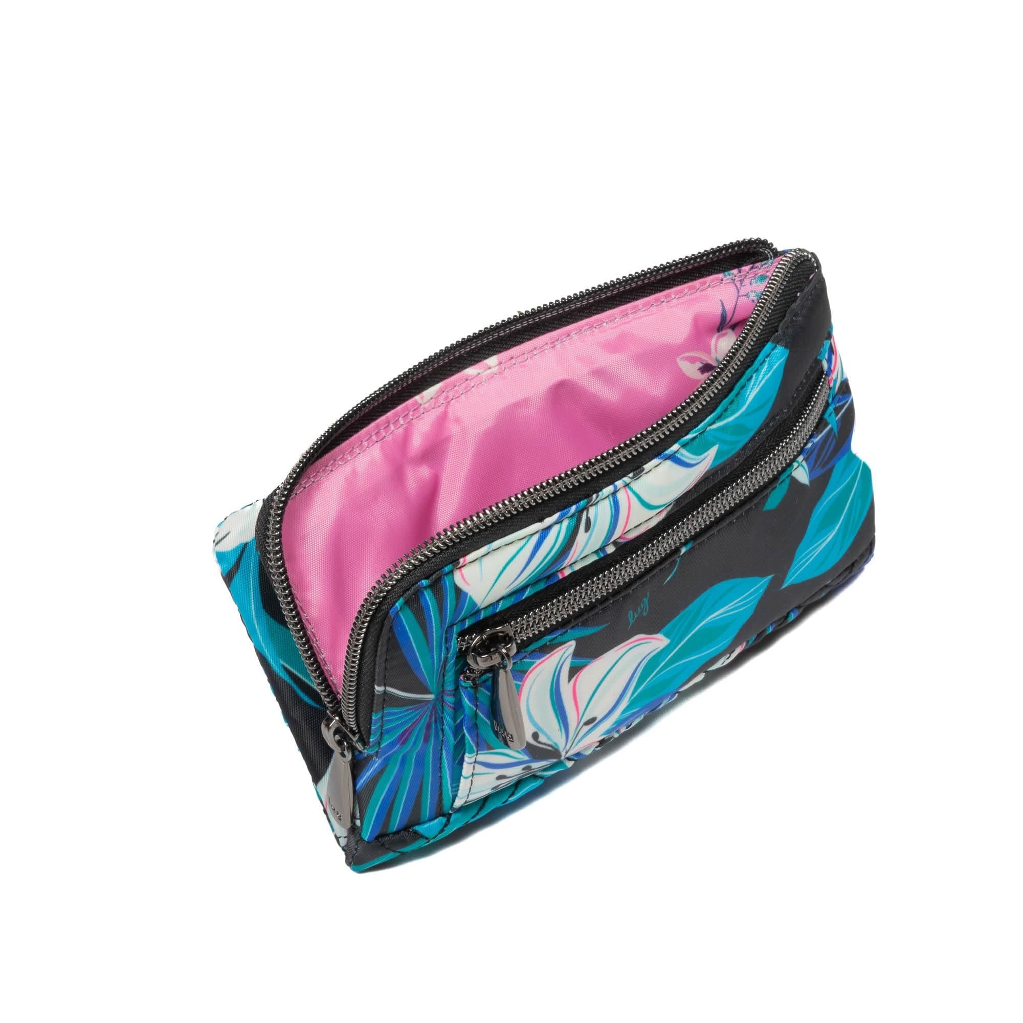 Tram 2 RFID Wallet - HIBISCUS MULTI - Tram2_HibiscusMulti_05