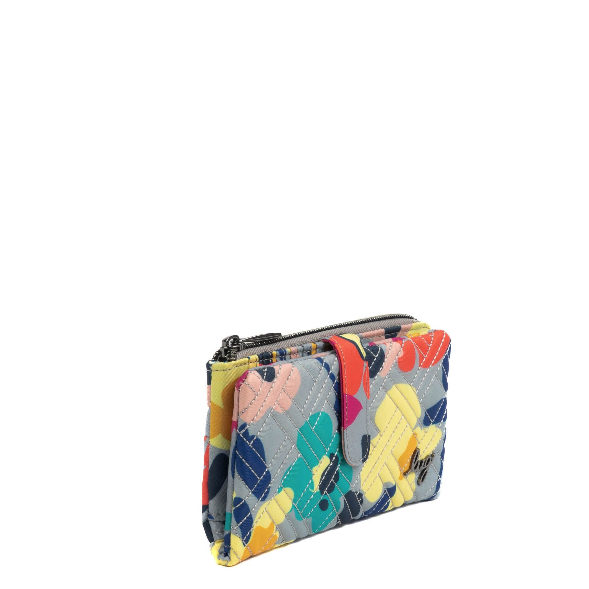 Tram 2 RFID Wallet - WILDFLOWER MULTI - Tram2_WildflowerMulti_02