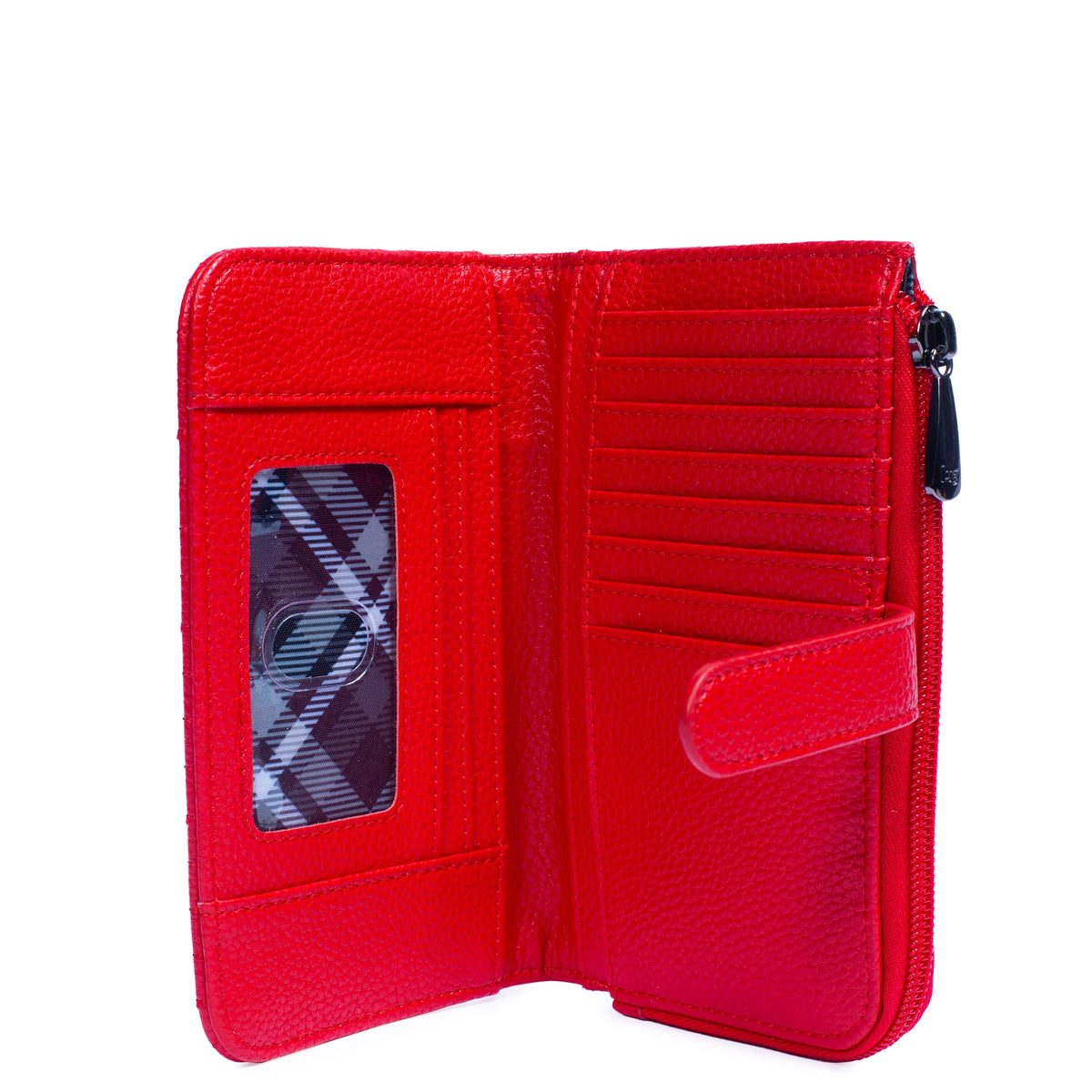 Tram Classic VL RFID Wallet - POPPY RED - TramVL_PoppyRed_05