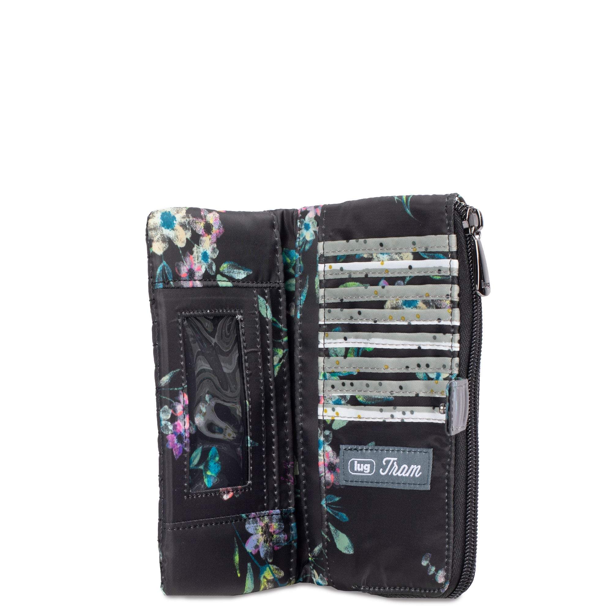 Tram RFID Wallet - BOUQUET BLACK - Tram_BouquetBlack_05_ded61c96-c983-452f-aeae-bb0abdaca323