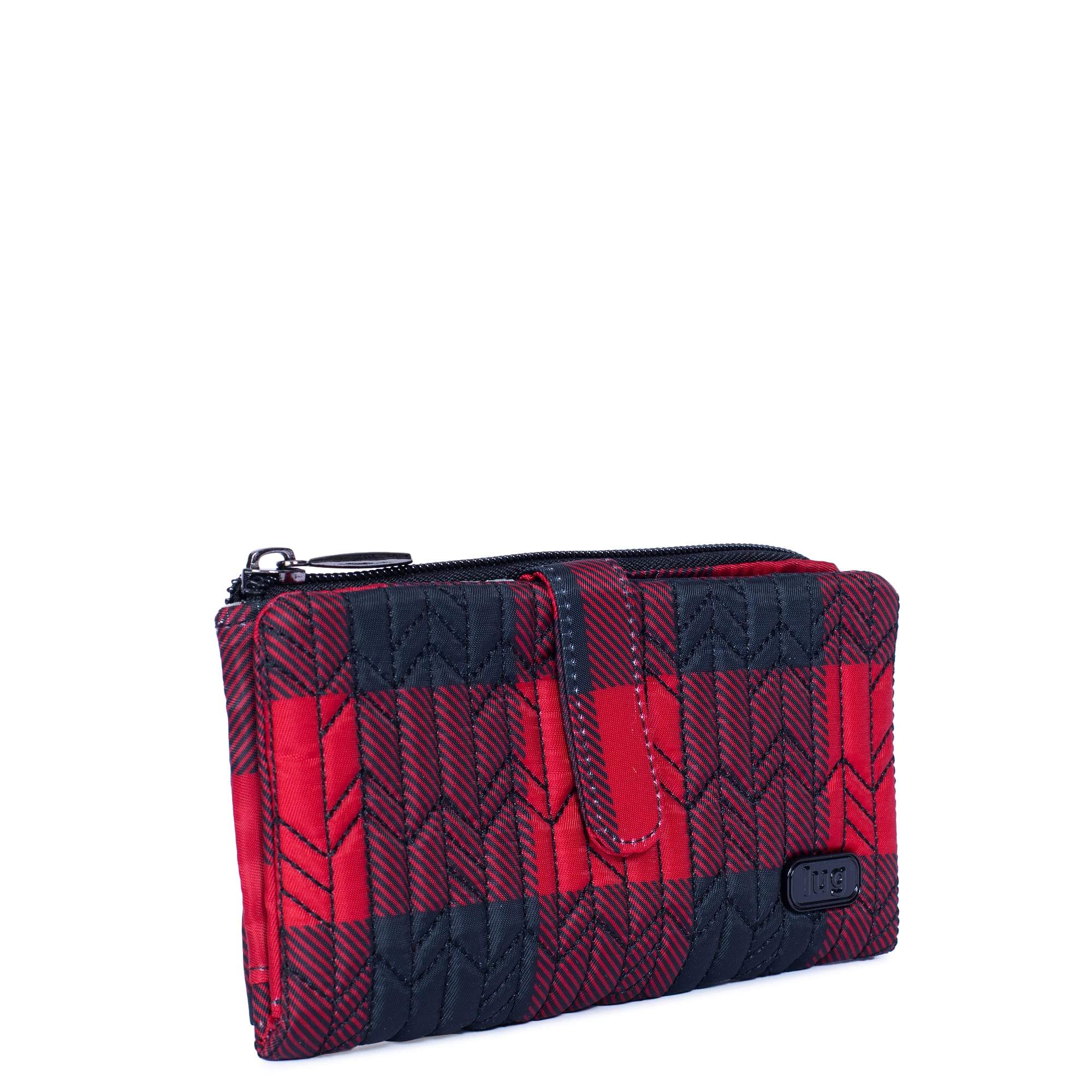 Tram RFID Wallet - BUFFALO CHECK RED - Tram_BuffaloCheckRed_02