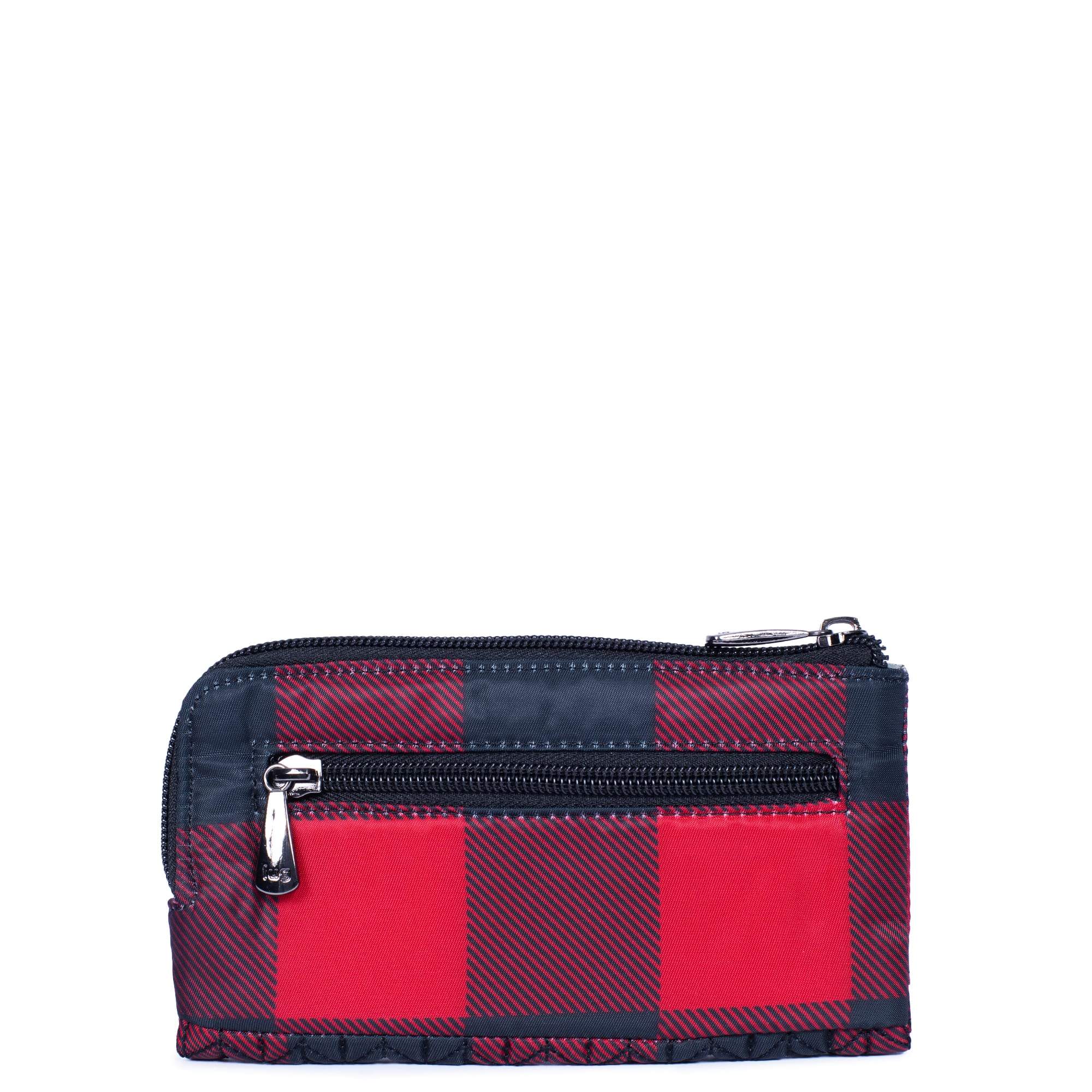Tram RFID Wallet - BUFFALO CHECK RED - Tram_BuffaloCheckRed_04