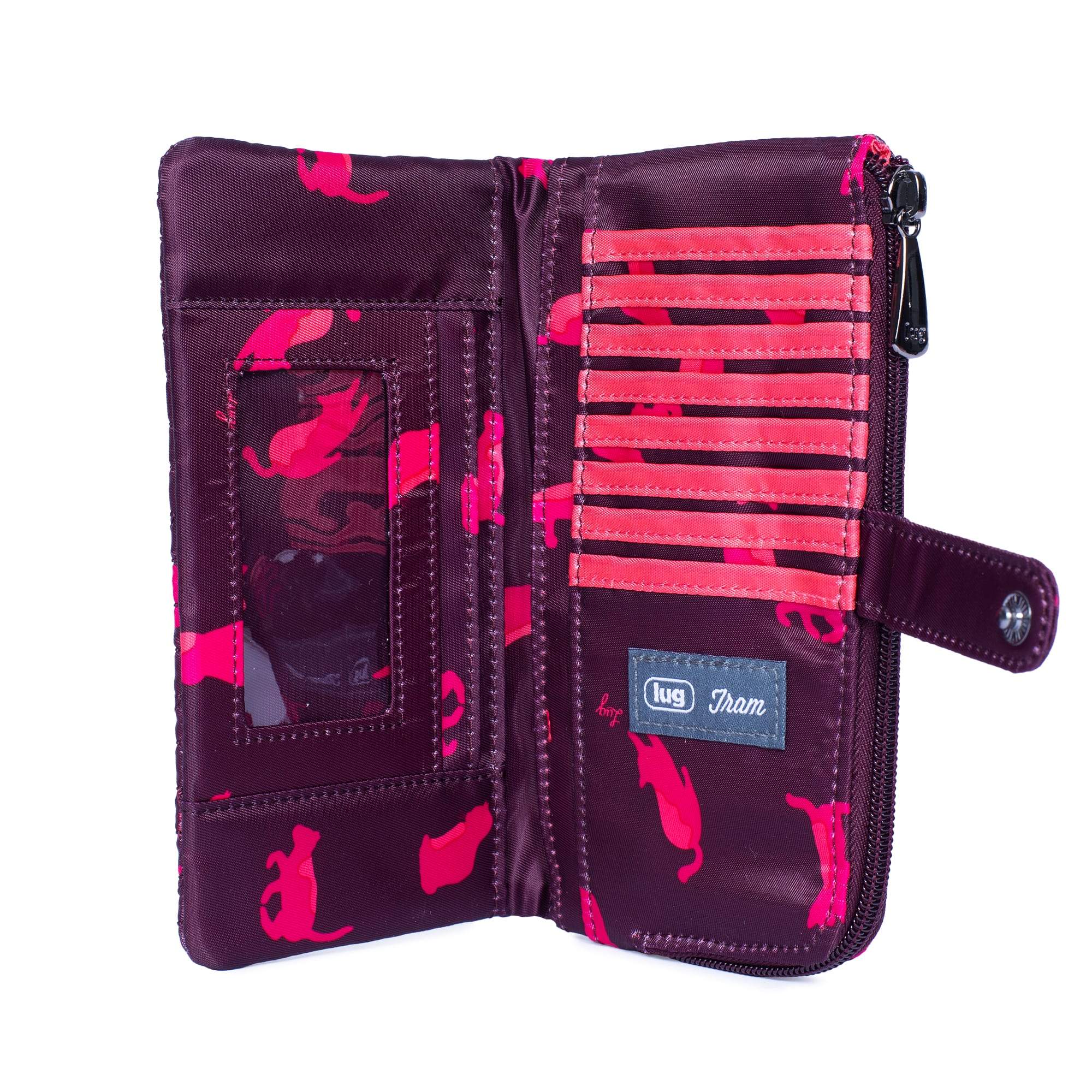 Tram RFID Wallet - CATS ORCHID - Tram_CatsOrchid_05
