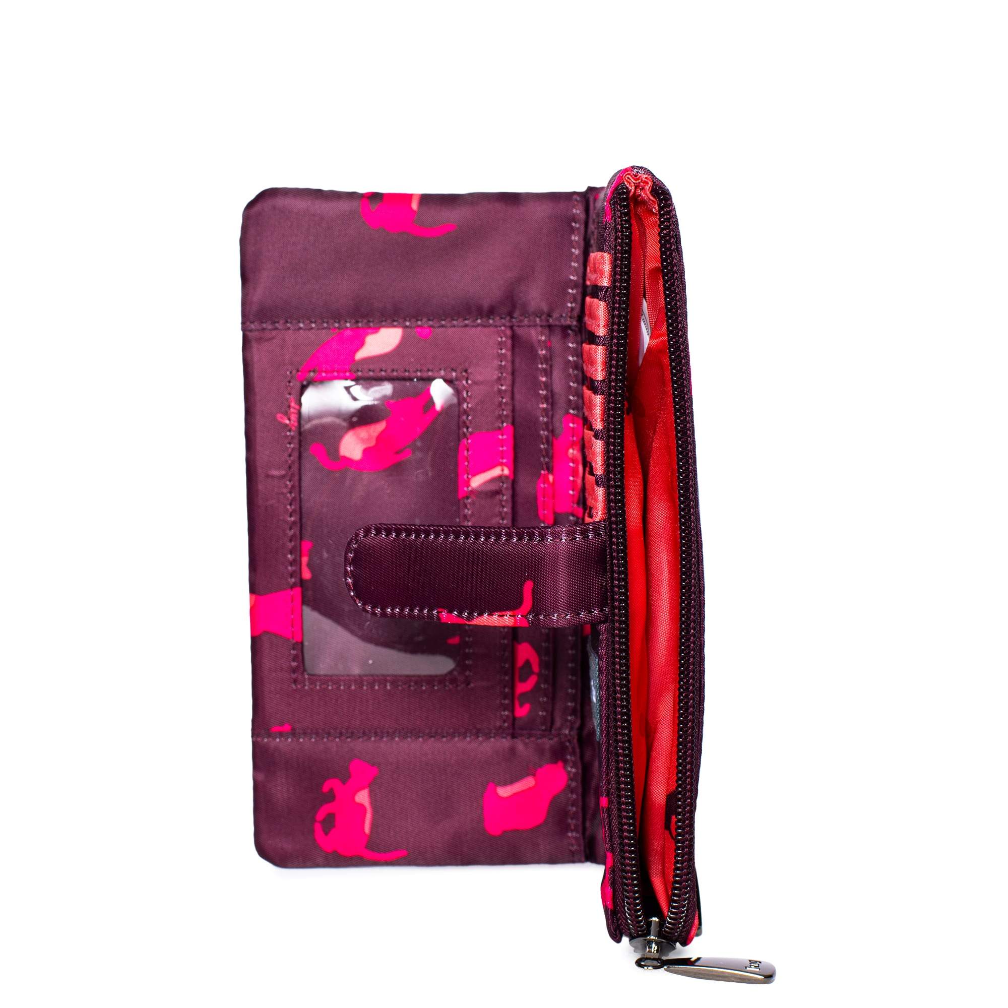 Tram RFID Wallet - CATS ORCHID - Tram_CatsOrchid_05a