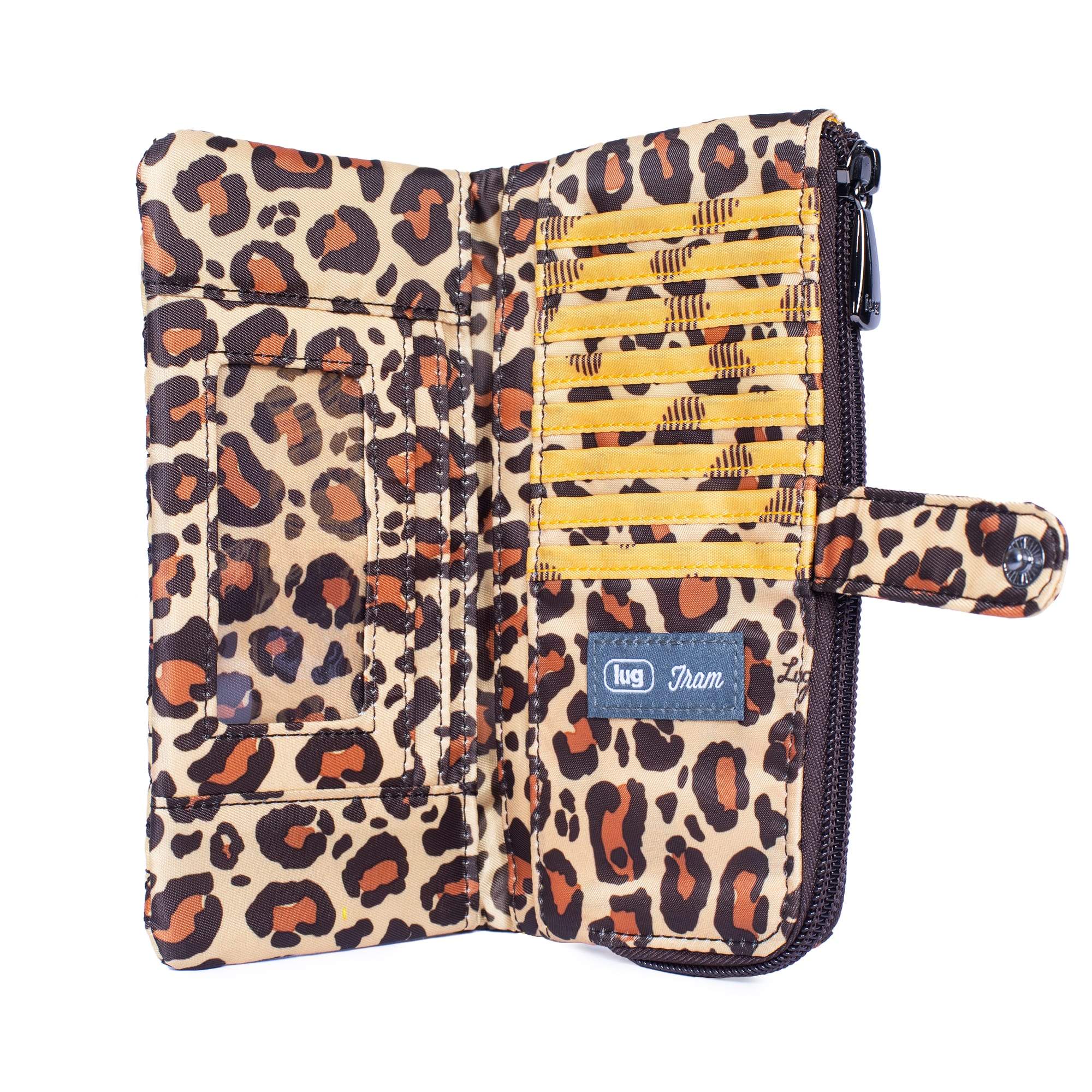 Tram RFID Wallet - LEOPARD BROWN - Tram_LeopardBrown_05