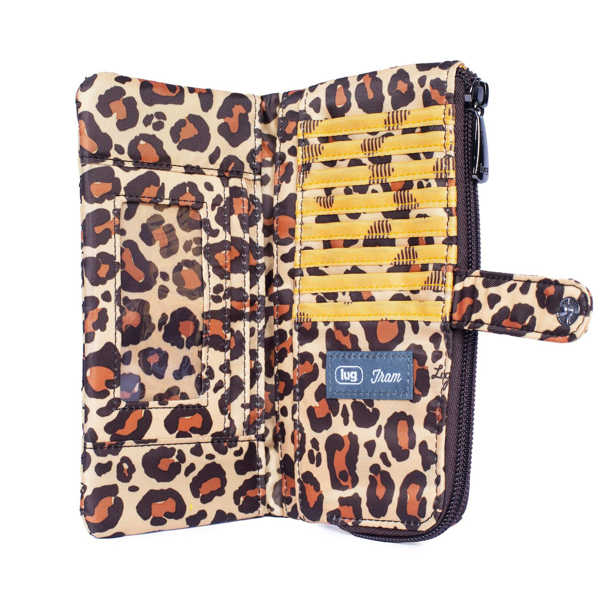 Tram RFID Wallet - LEOPARD BROWN - Tram_LeopardBrown_05
