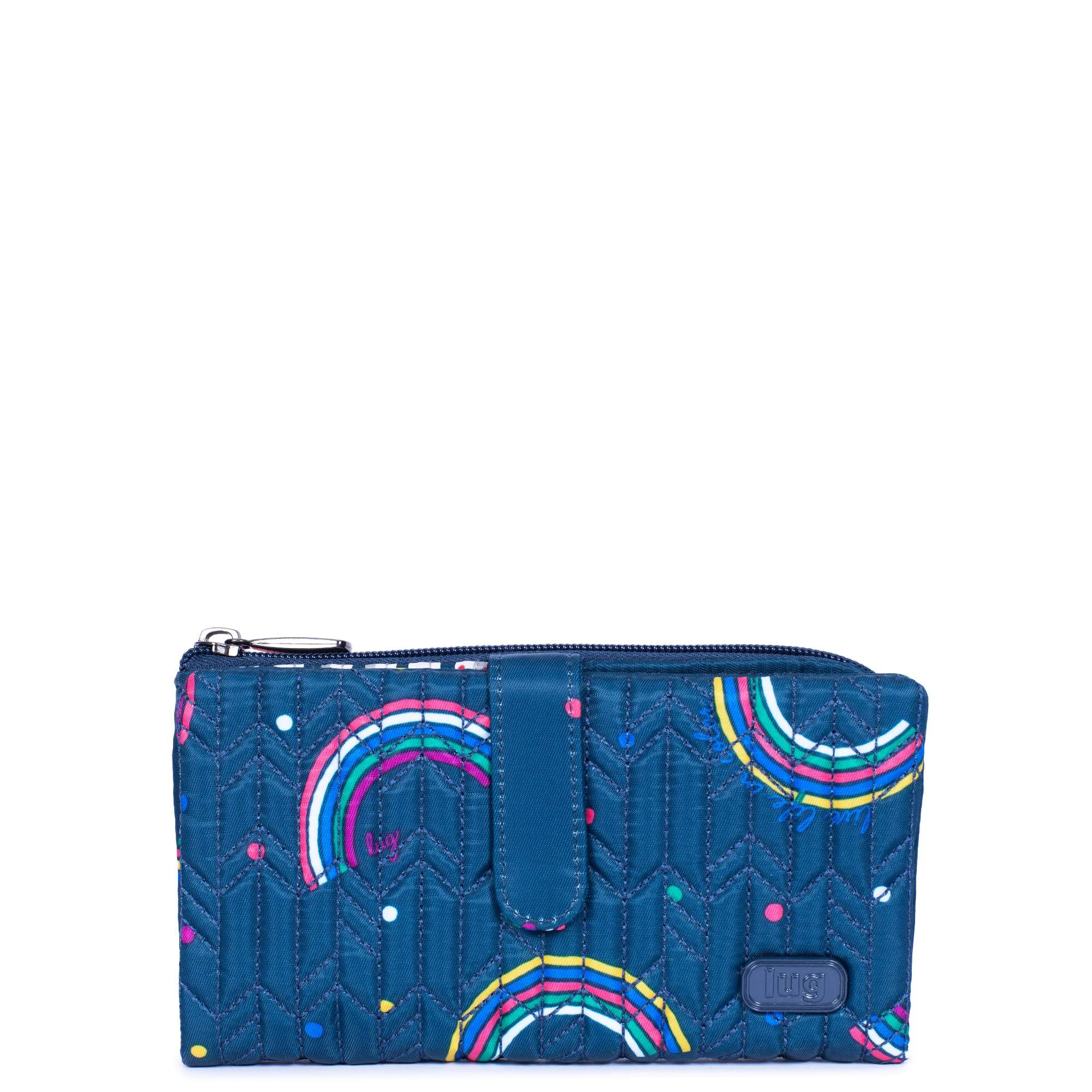 Tram RFID Wallet - RAINBOW NAVY - Tram_RainbowNavy_01