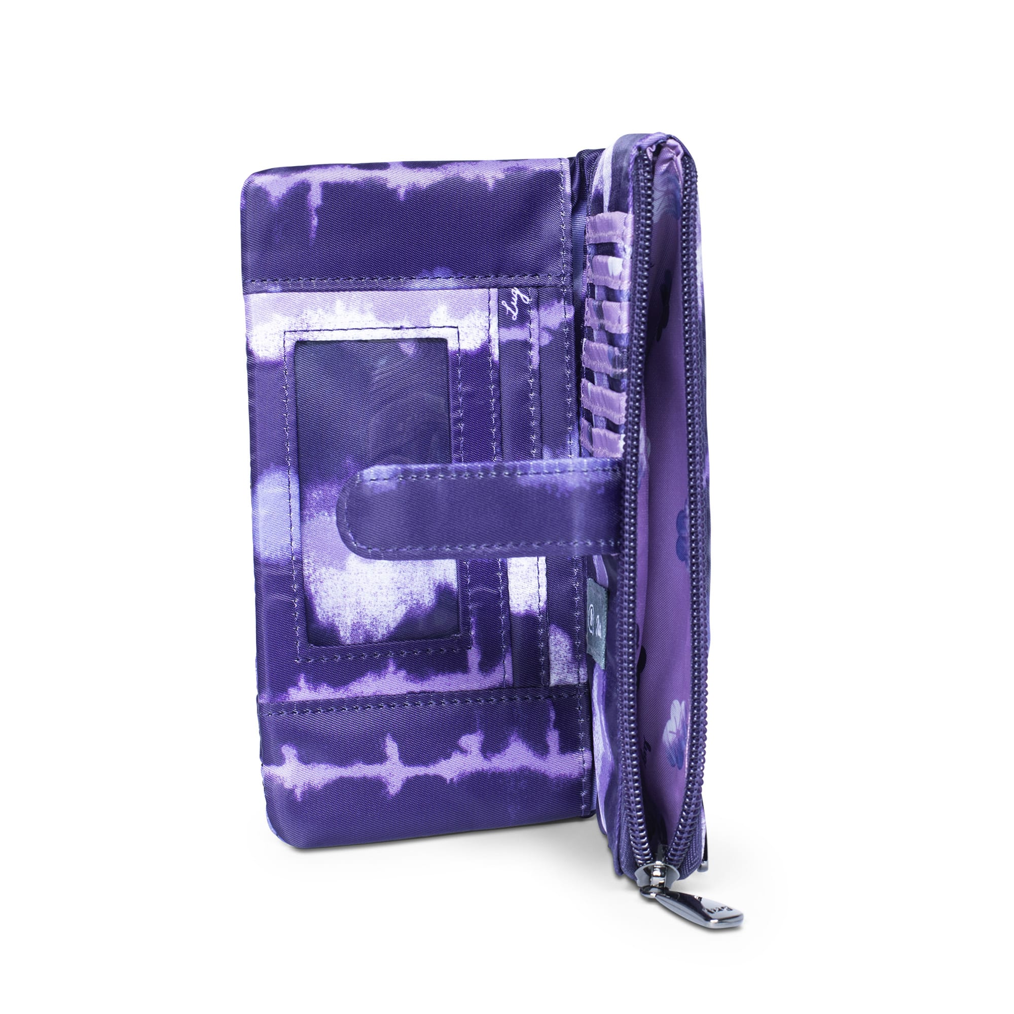 Tram RFID Wallet - SHIBORI PURPLE - Tram_ShiboriPurple_05