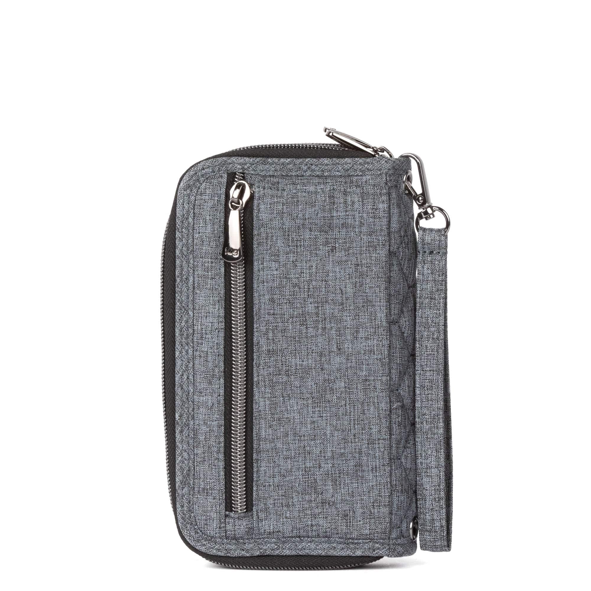 Tram Zip RFID Wallet - HEATHER GREY - Tram_Zip_HeatherGrey_04