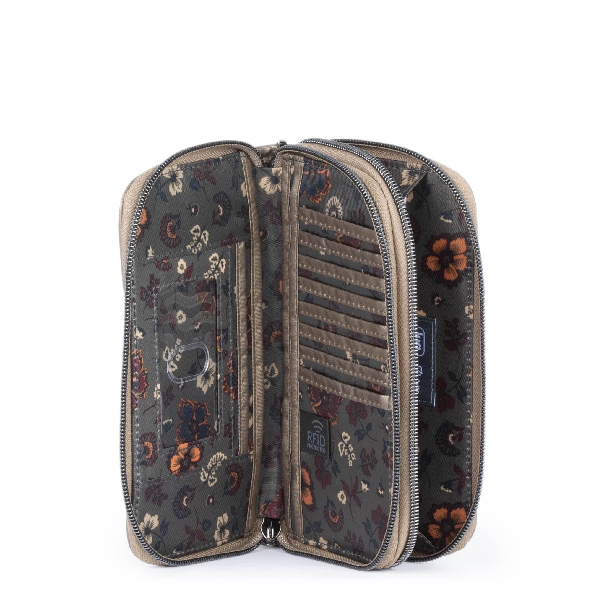 Tram Zip RFID Wallet - METALLIC WALNUT - Tram_Zip_MetallicWalnut_05