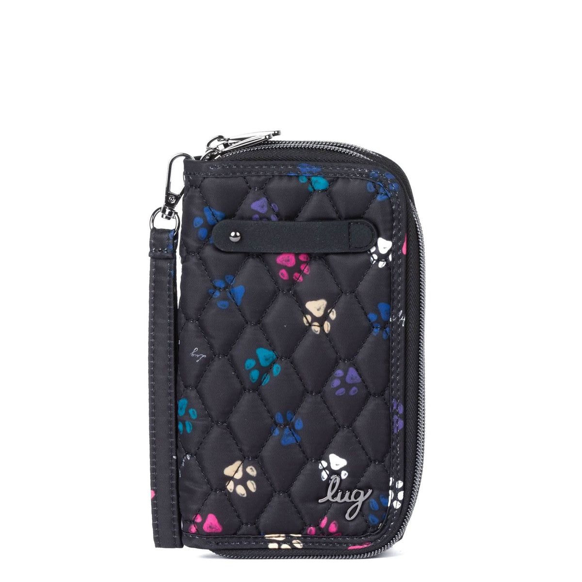 Tram Zip RFID Wallet - PAWS BLACK - Tram_Zip_PawsBlack_01
