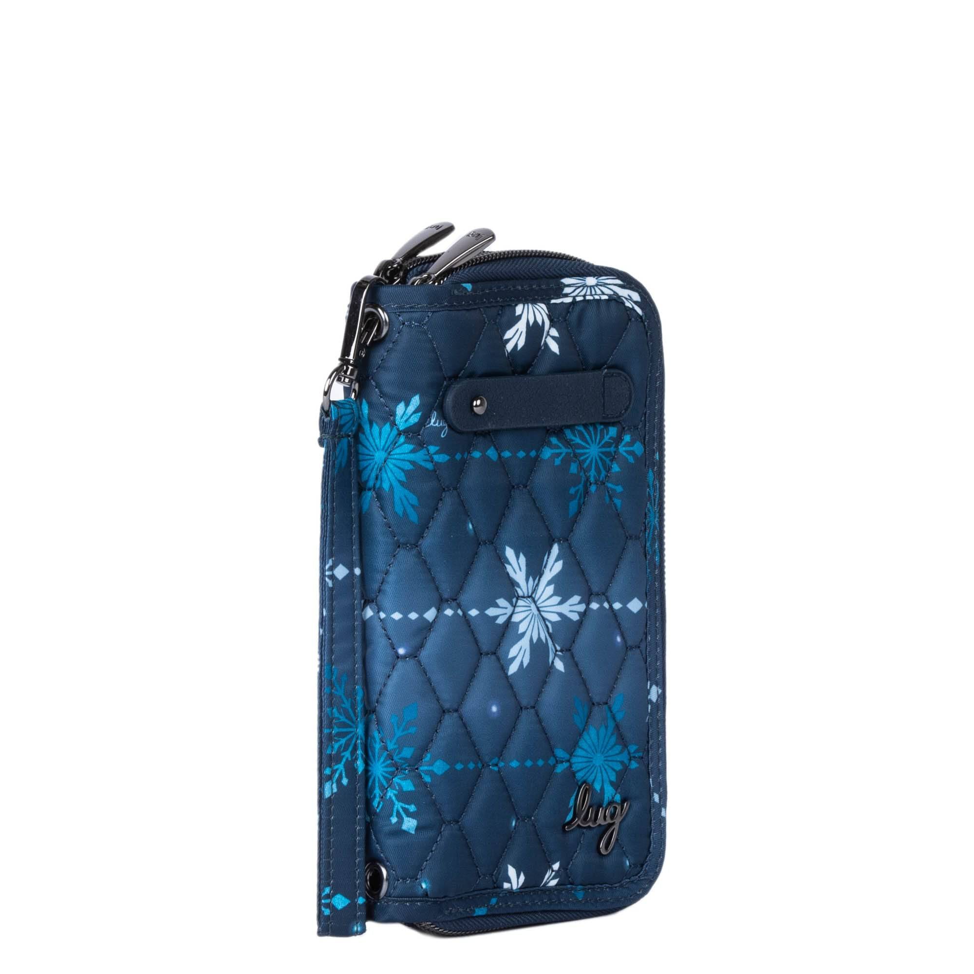 Tram Zip RFID Wallet - SNOWFLAKE NAVY - Tram_Zip_SnowflakeNavy_02