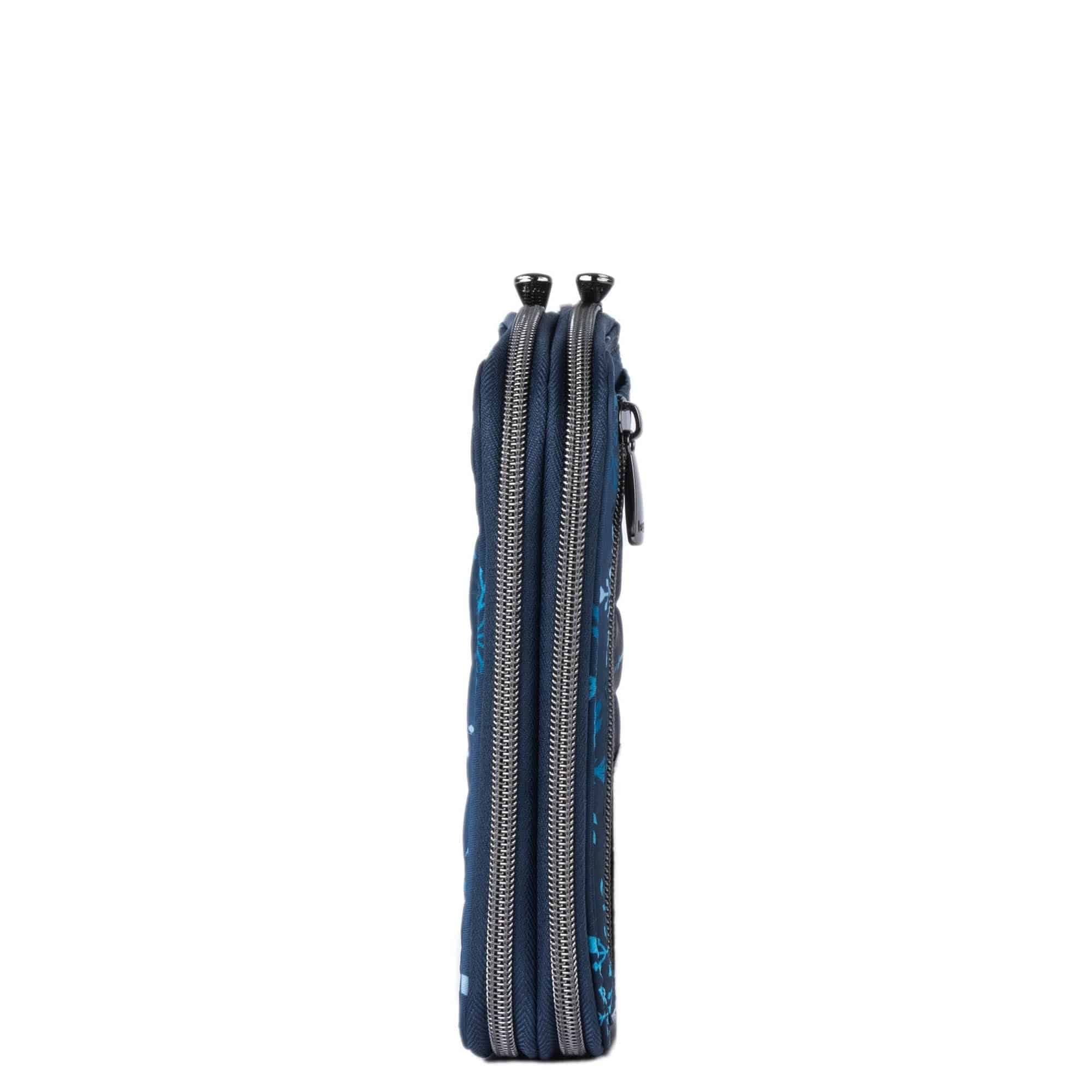 Tram Zip RFID Wallet - SNOWFLAKE NAVY - Tram_Zip_SnowflakeNavy_03
