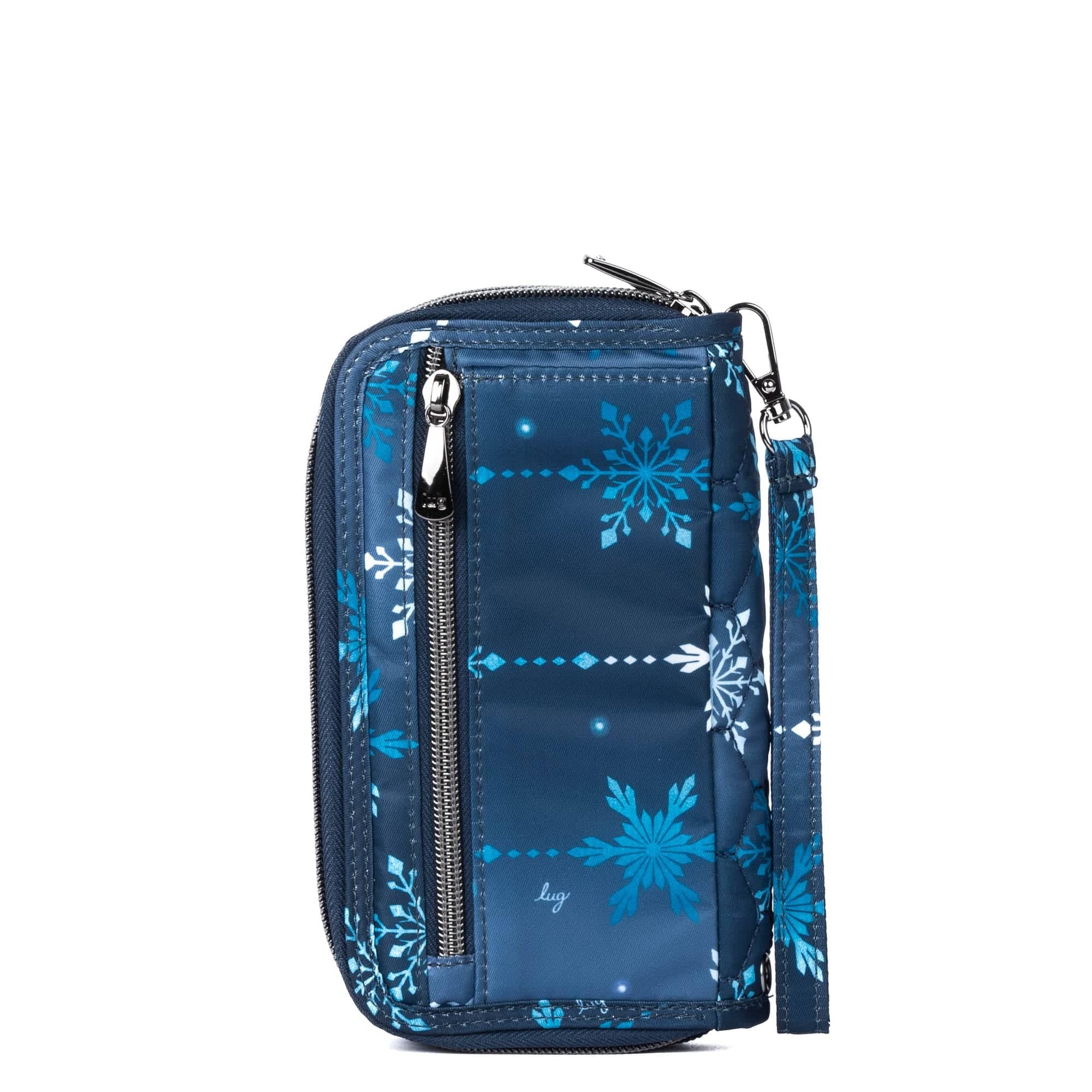 Tram Zip RFID Wallet - SNOWFLAKE NAVY - Tram_Zip_SnowflakeNavy_04